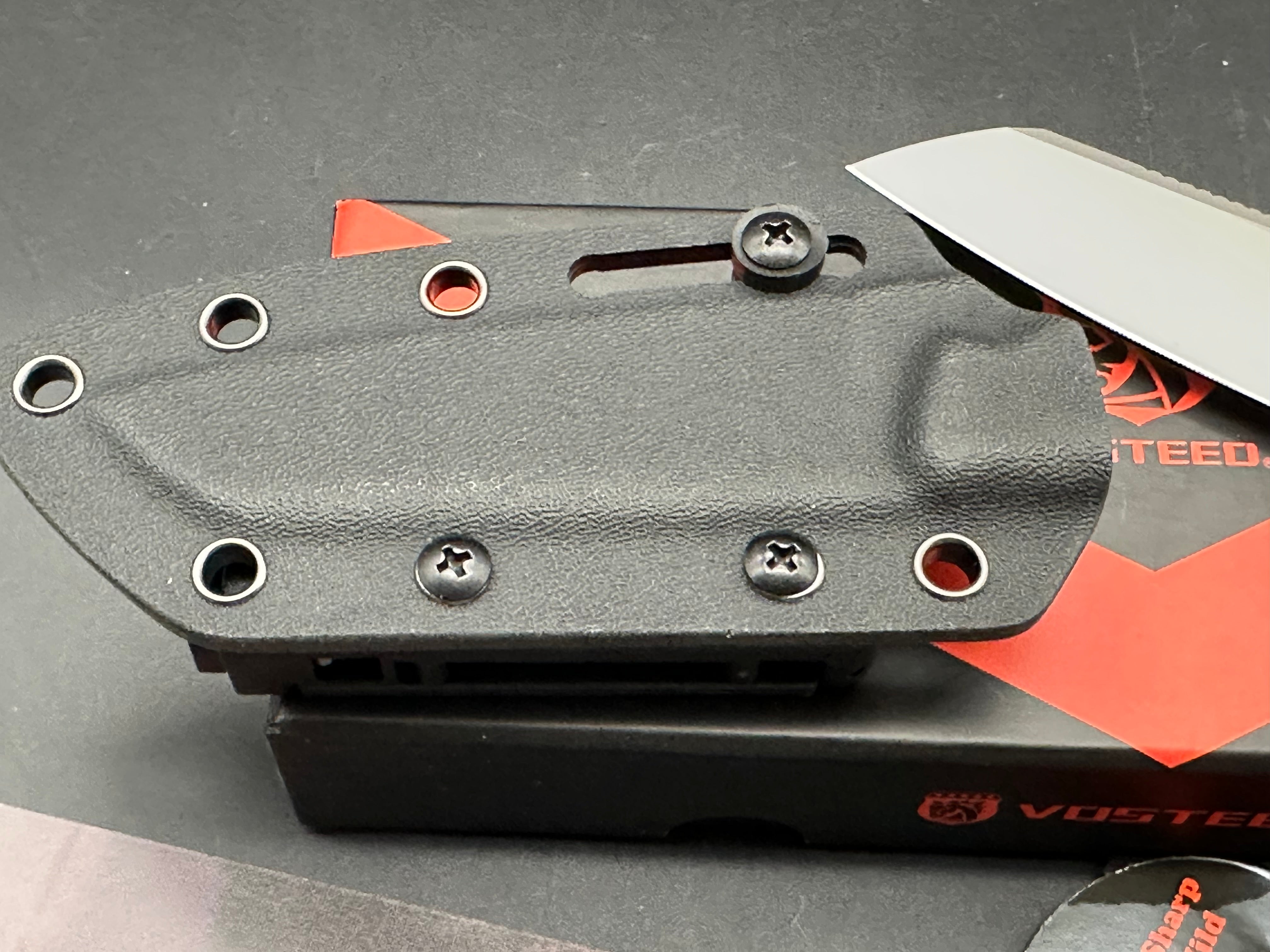 Vosteed Mink - Fixed Blade Knife (3.99" Nitro-V Blade & Micarta Handle)