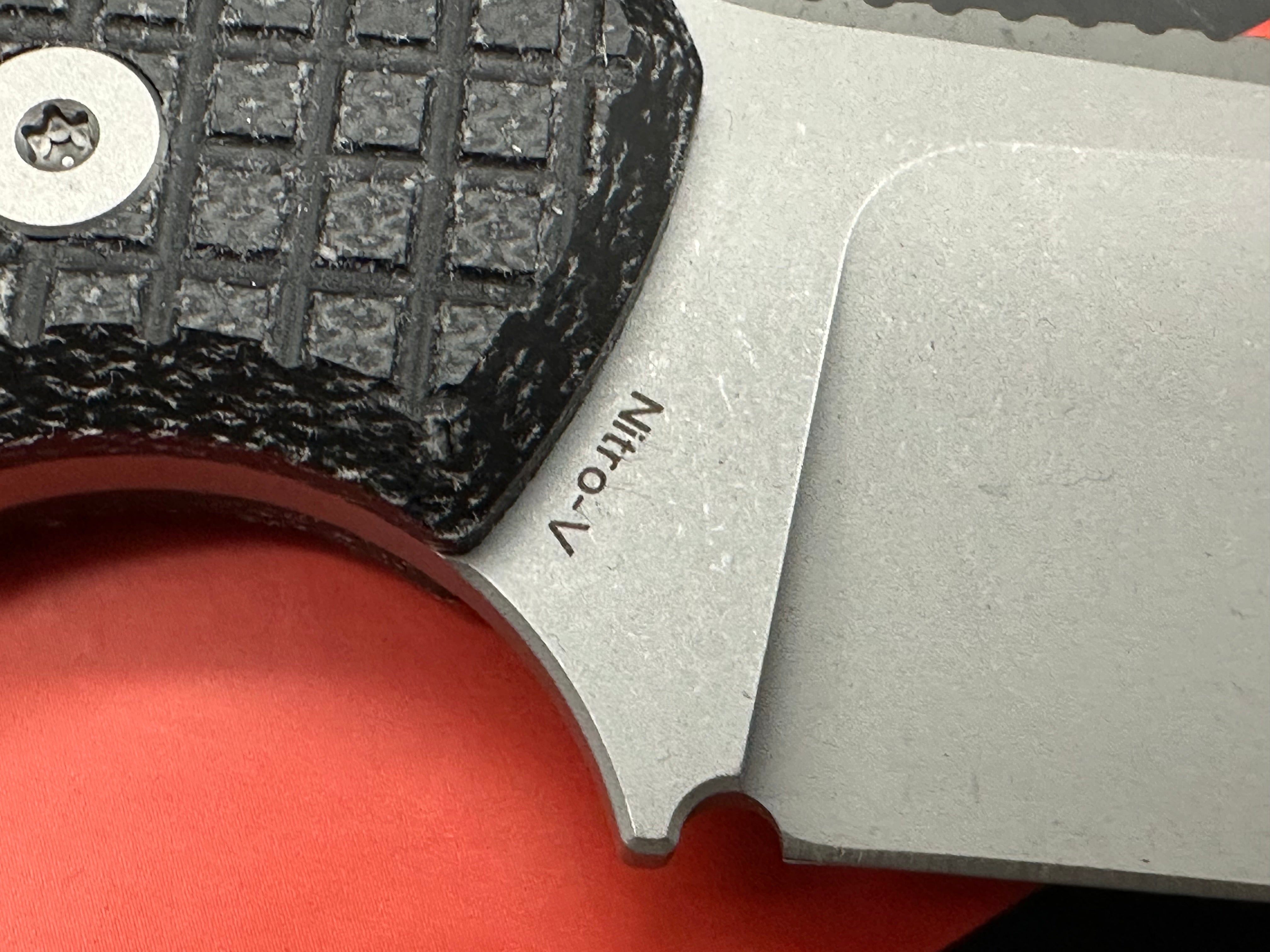 Vosteed Mink - Fixed Blade Knife (3.99" Nitro-V Blade & Micarta Handle)