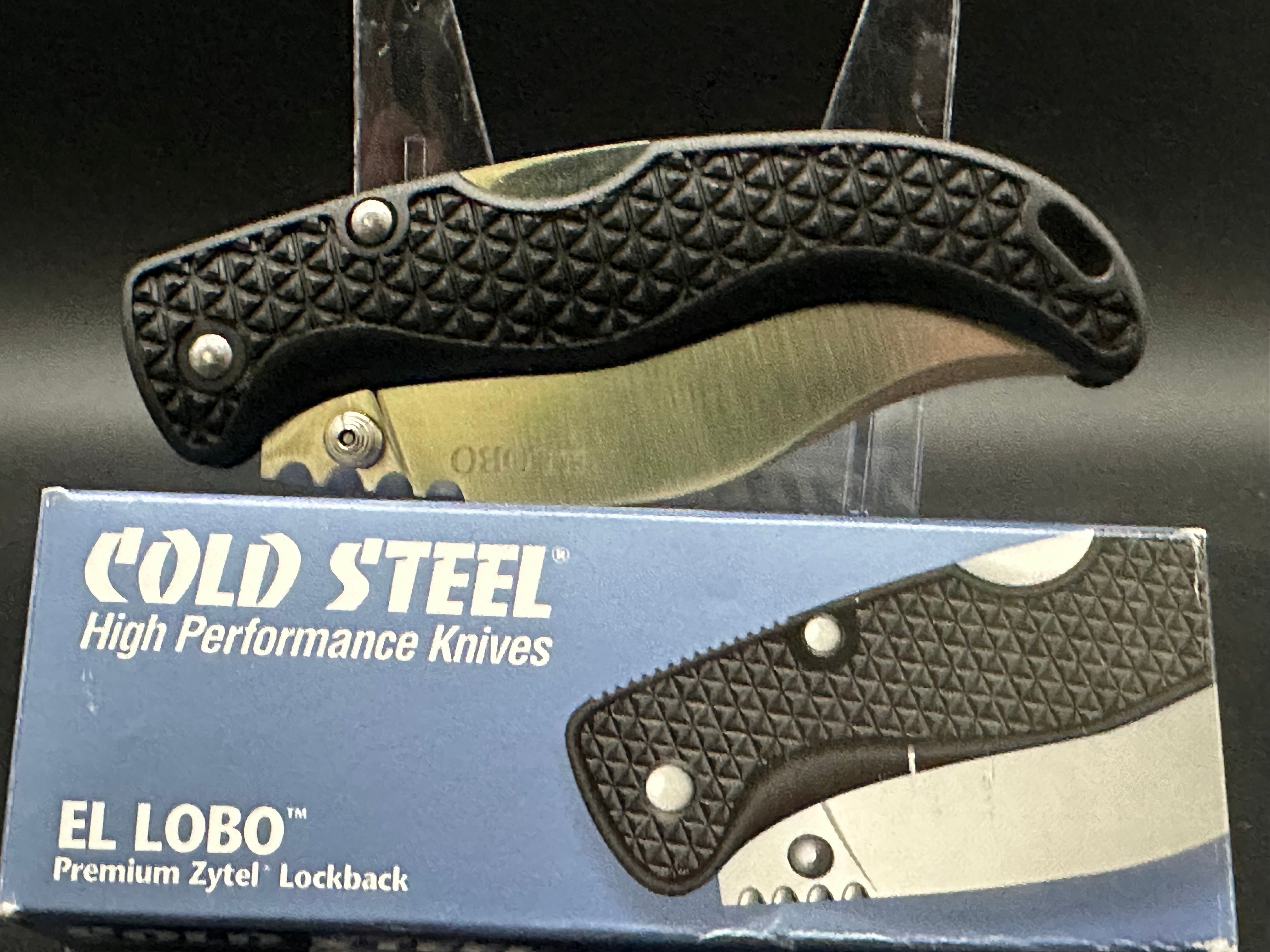 Cold Steel El lobo plane edge LNIB