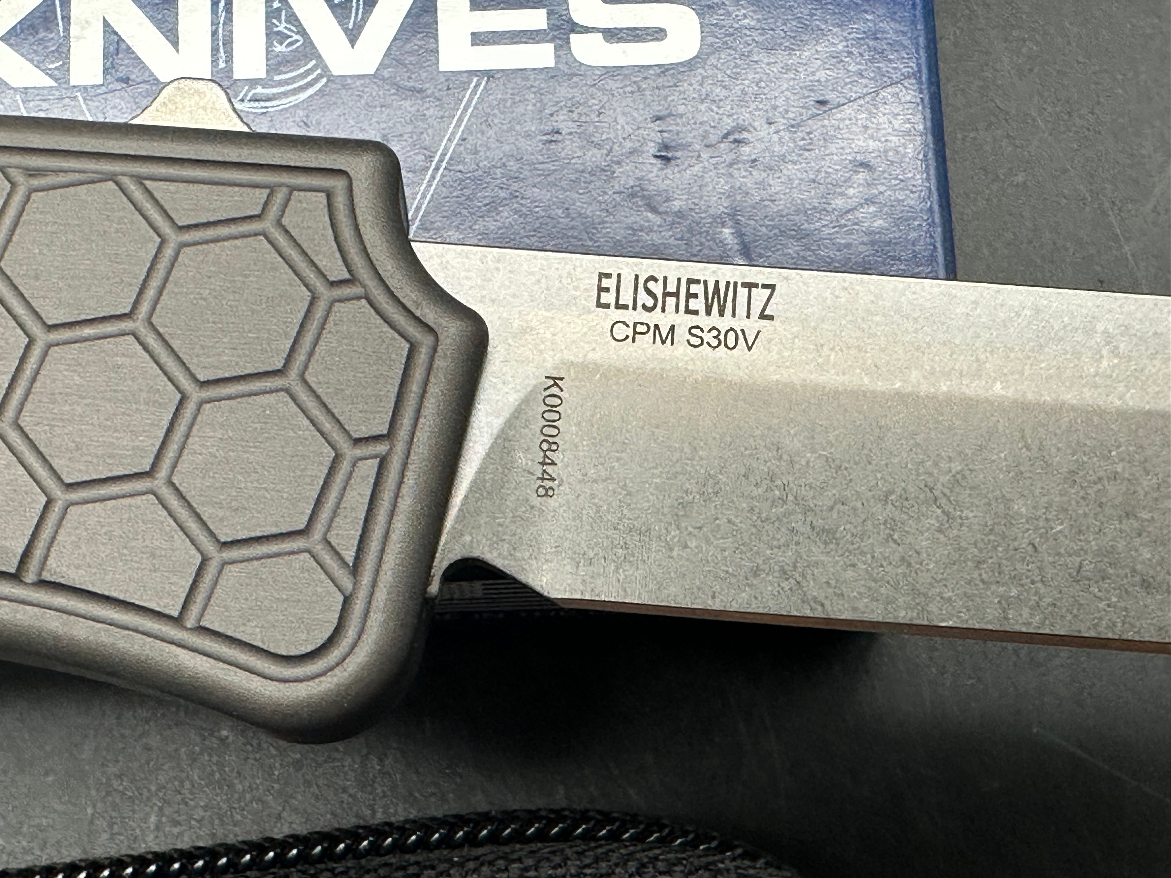 Hogue Knives Exploit OTF Automatic Knife Tanto Gray (3.5" Stonewash)