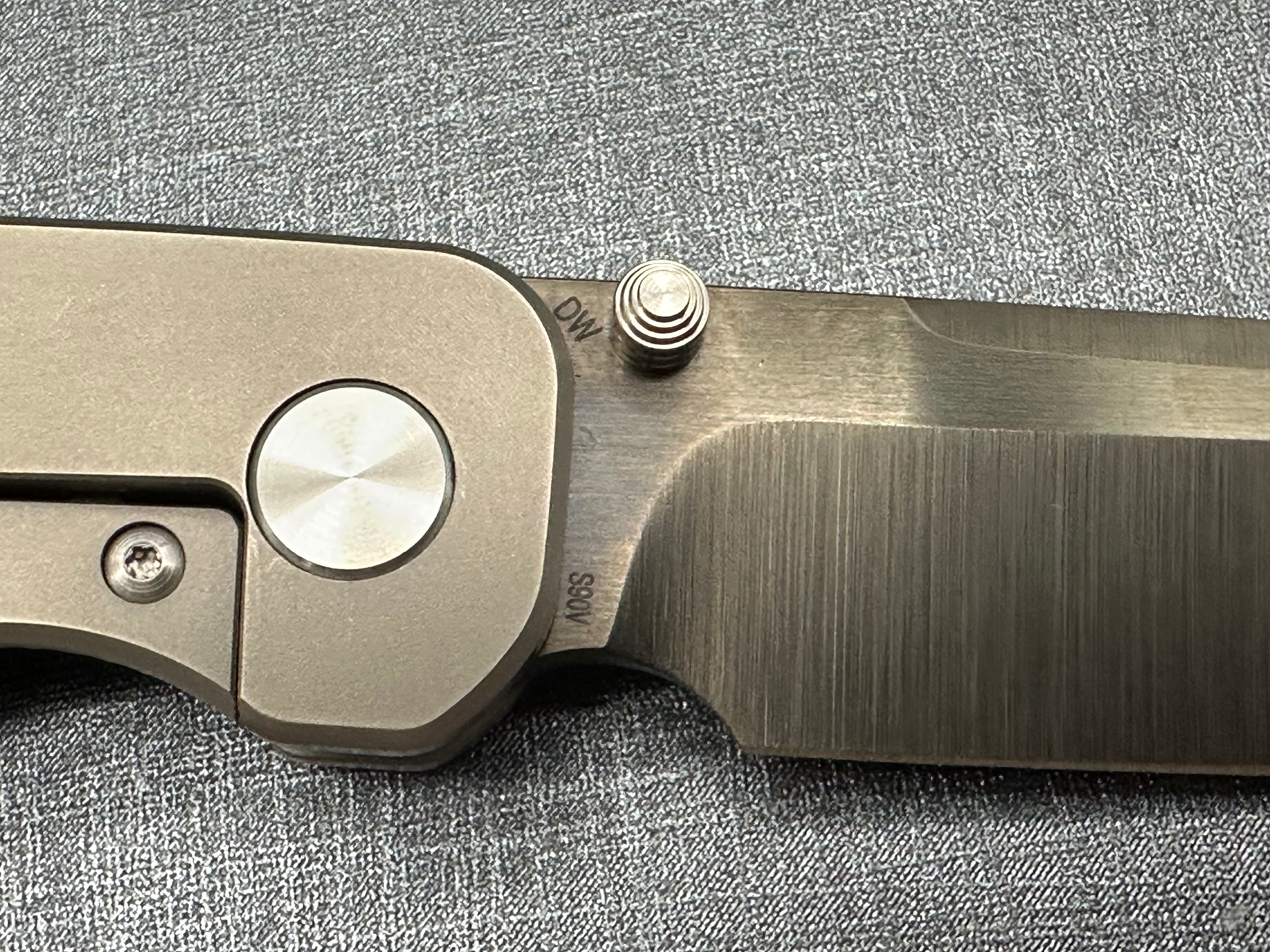 Tuya Wrath V2 M390 blade Ti/Cf scales