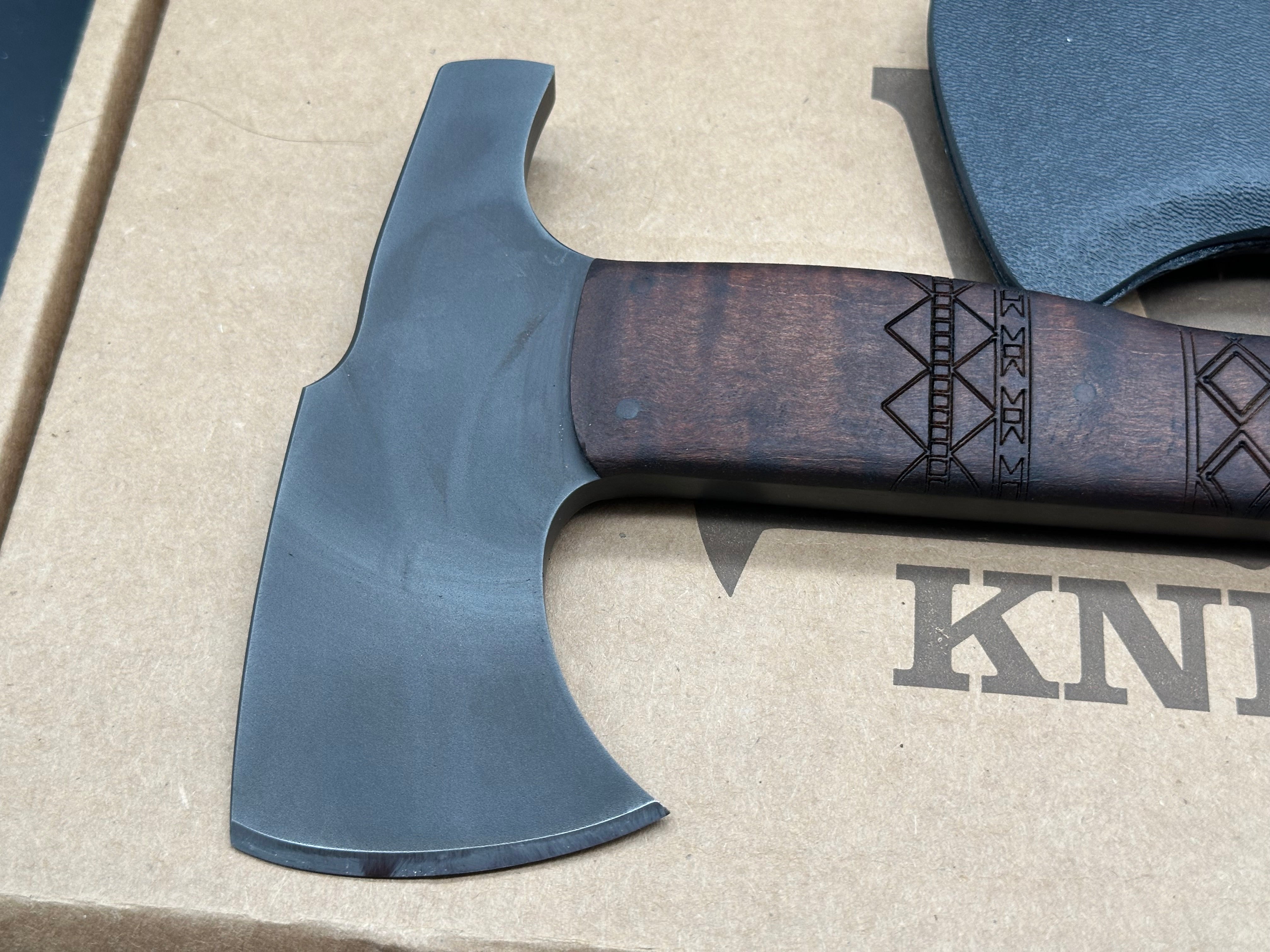 Winkler Knives Hammer Combat Axe - Tribal Maple Tomahawk