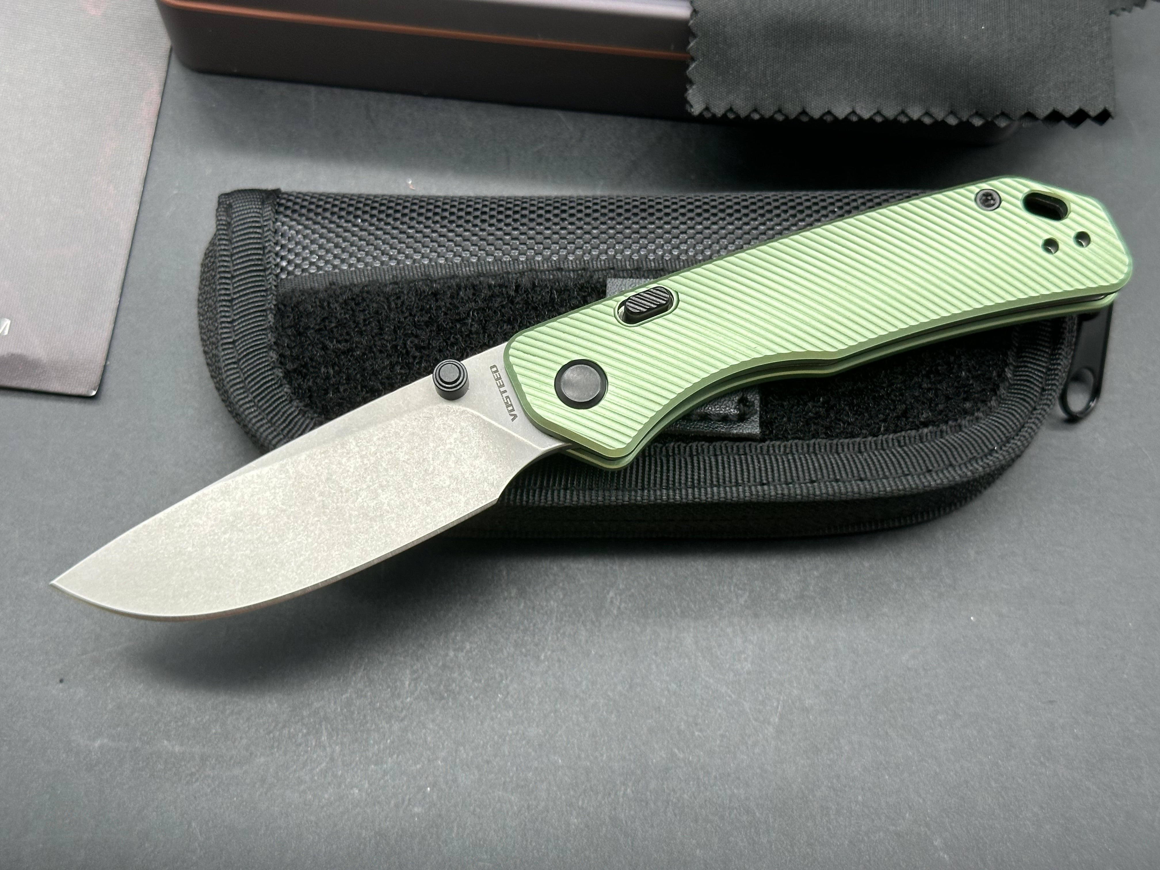 Vosteed Marten Top Liner Lock 2.98" 154CM Blade