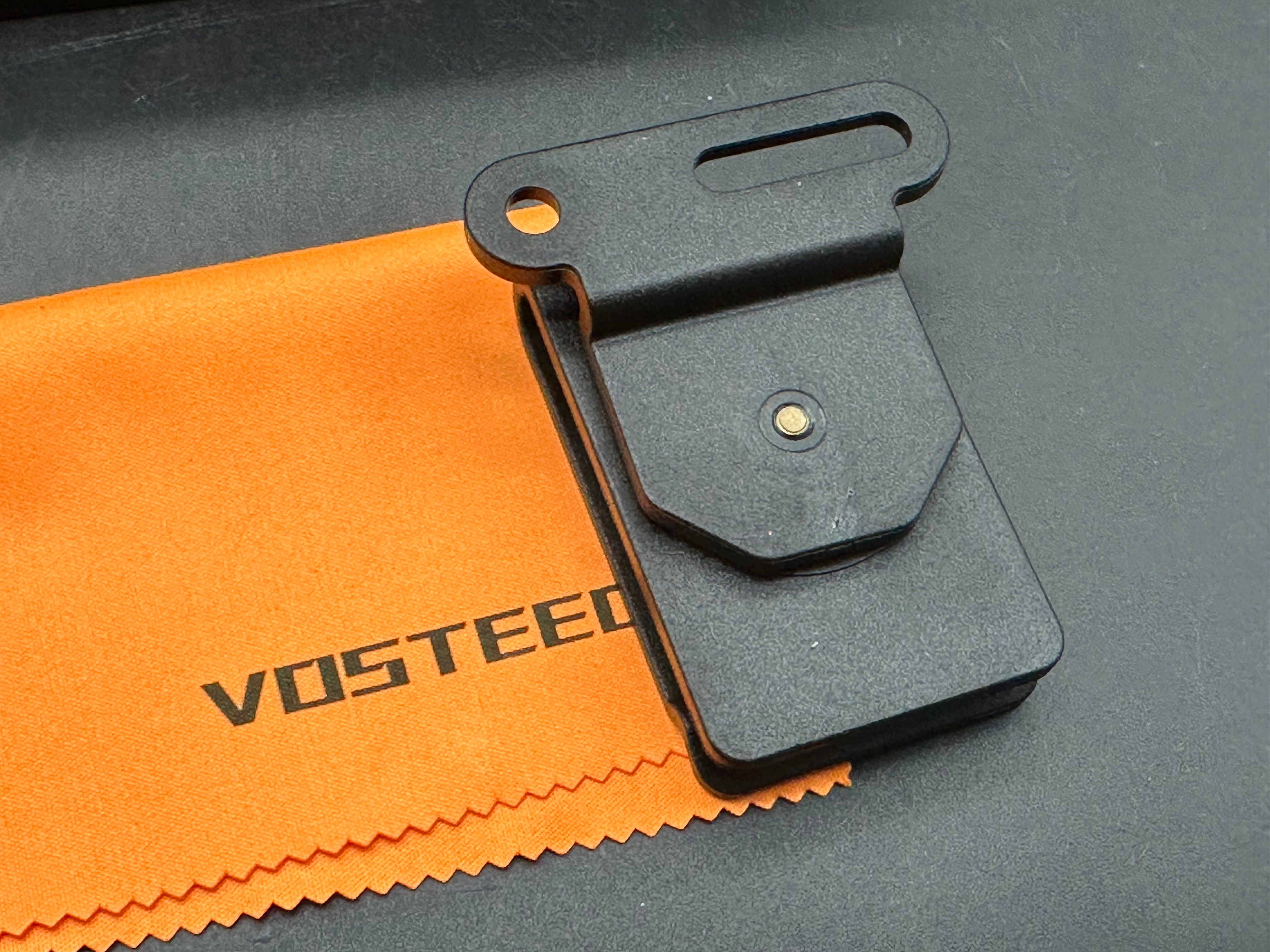 Vosteed Marmoset fixed blade knife w/custom sheath