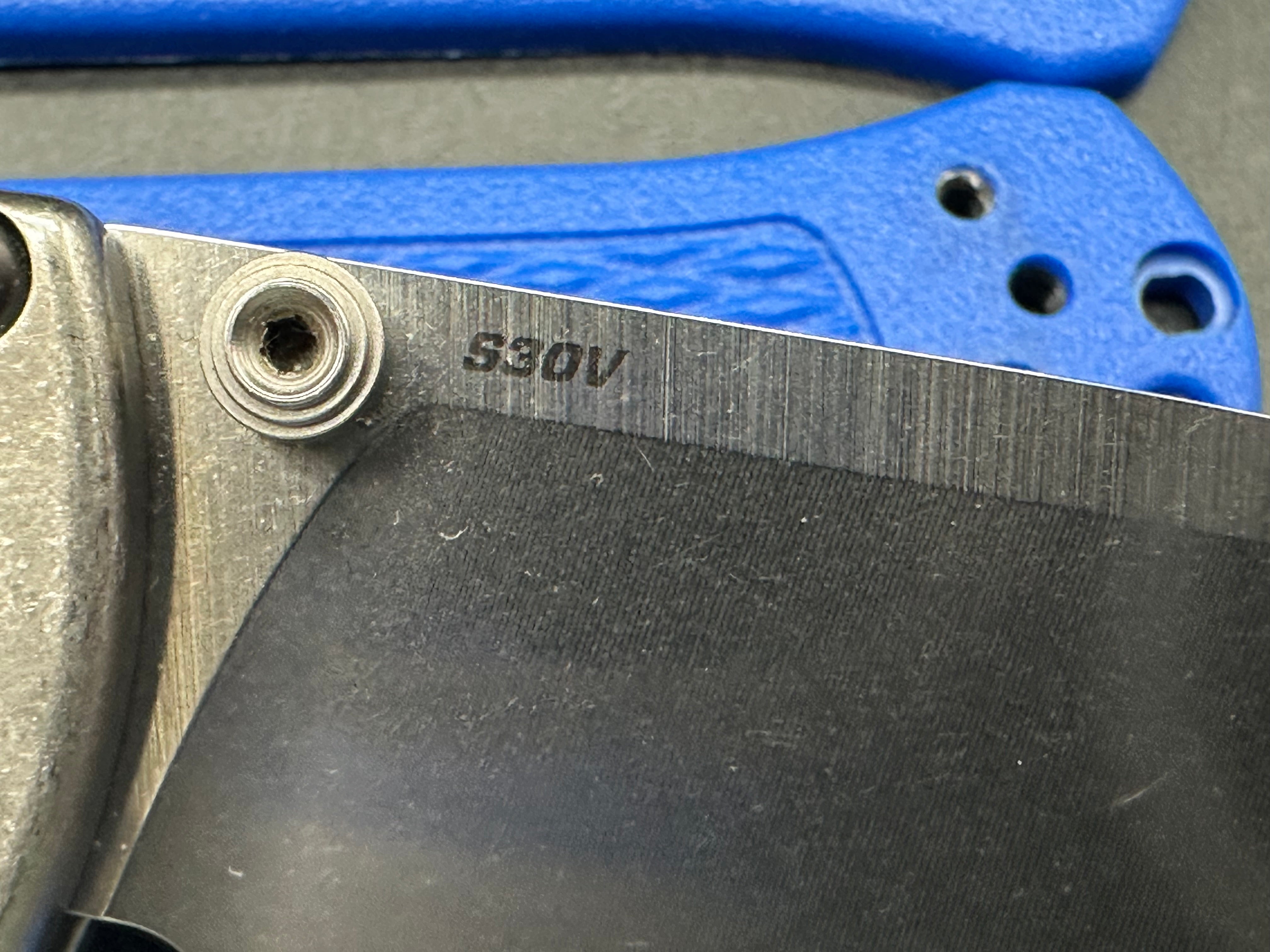 Benchmade Bugout titanium scales/ includes original scales