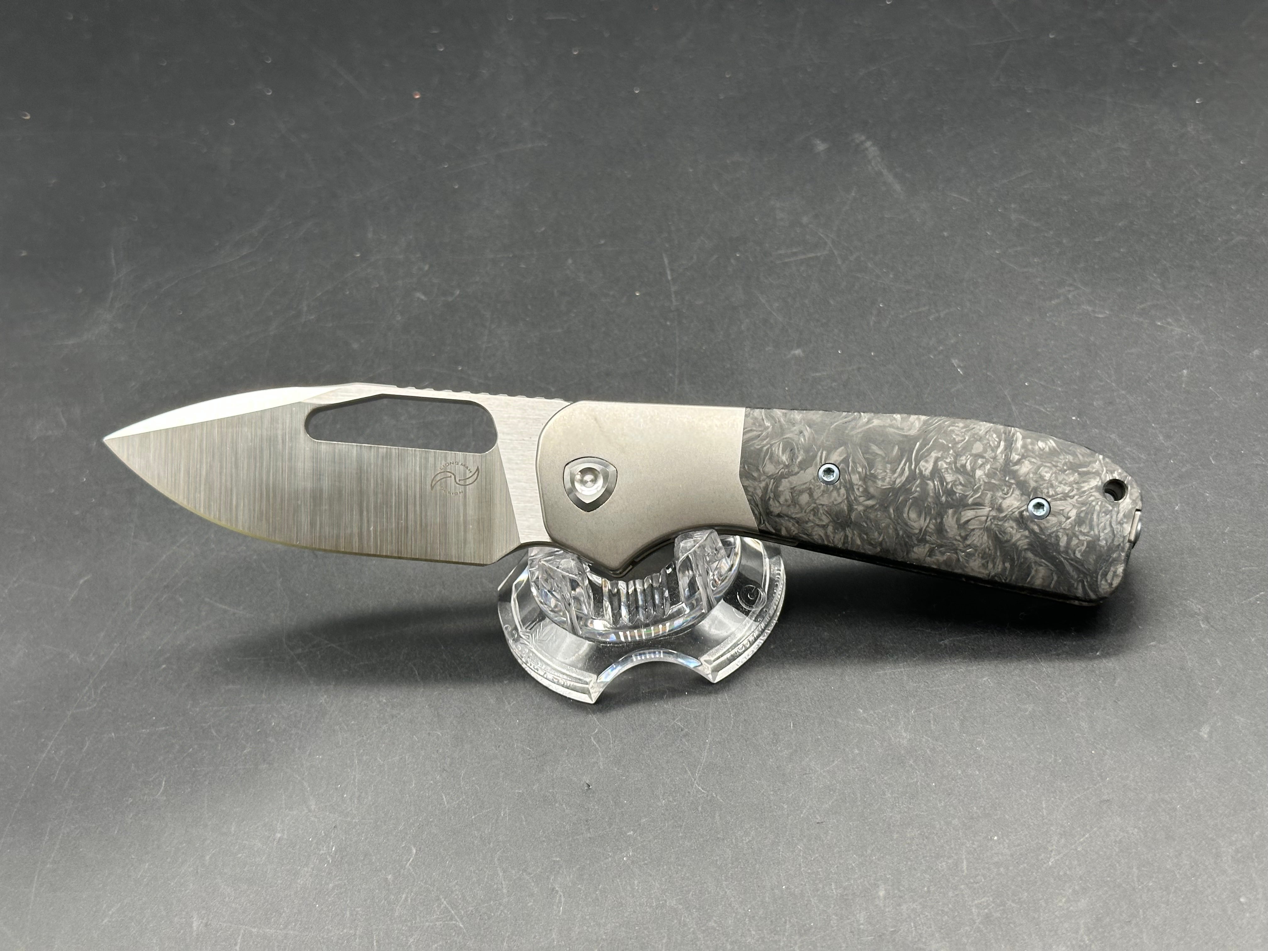 Liong Mah Field Duty 3.5 #20 titanium/CF handle with S90V blade