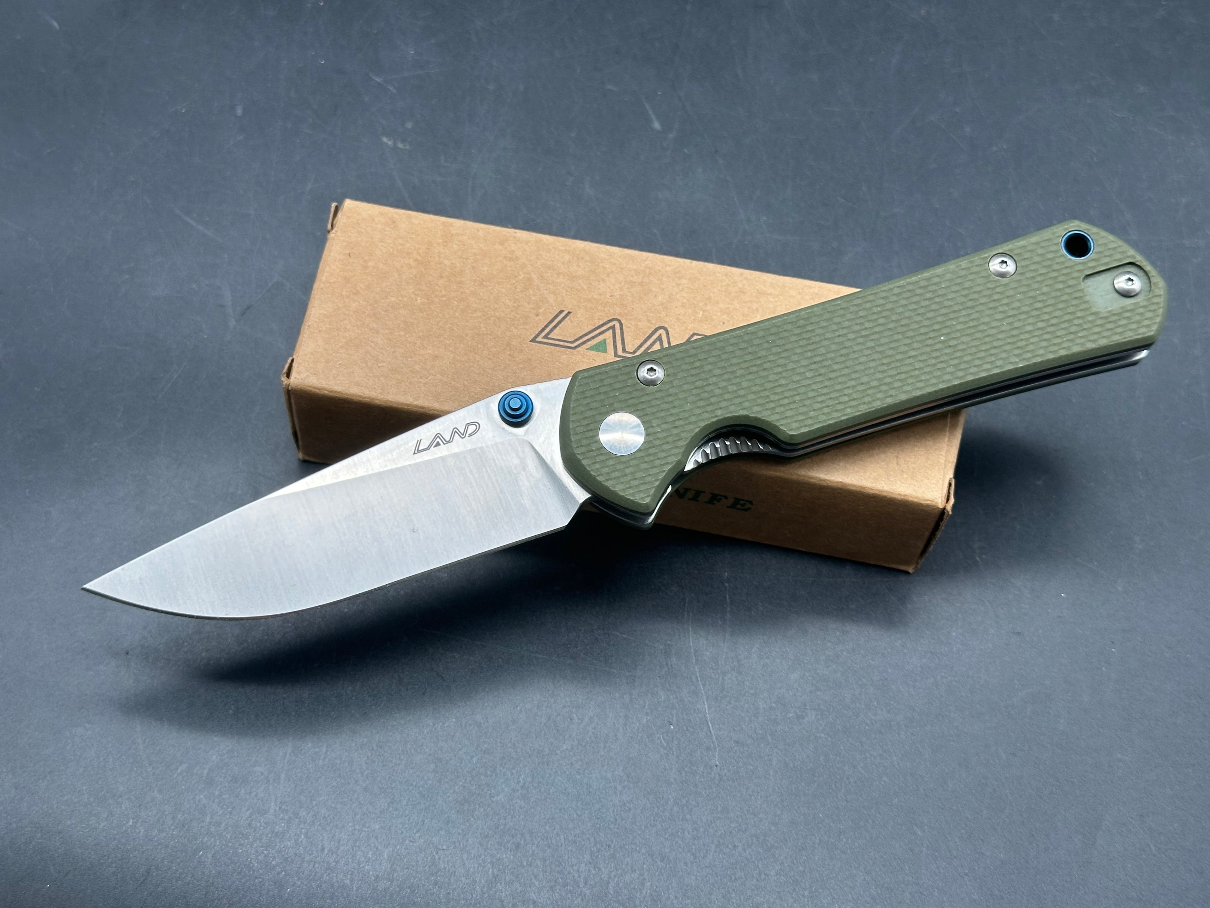 Sanrenmu Land 911 knife 12c27 blade