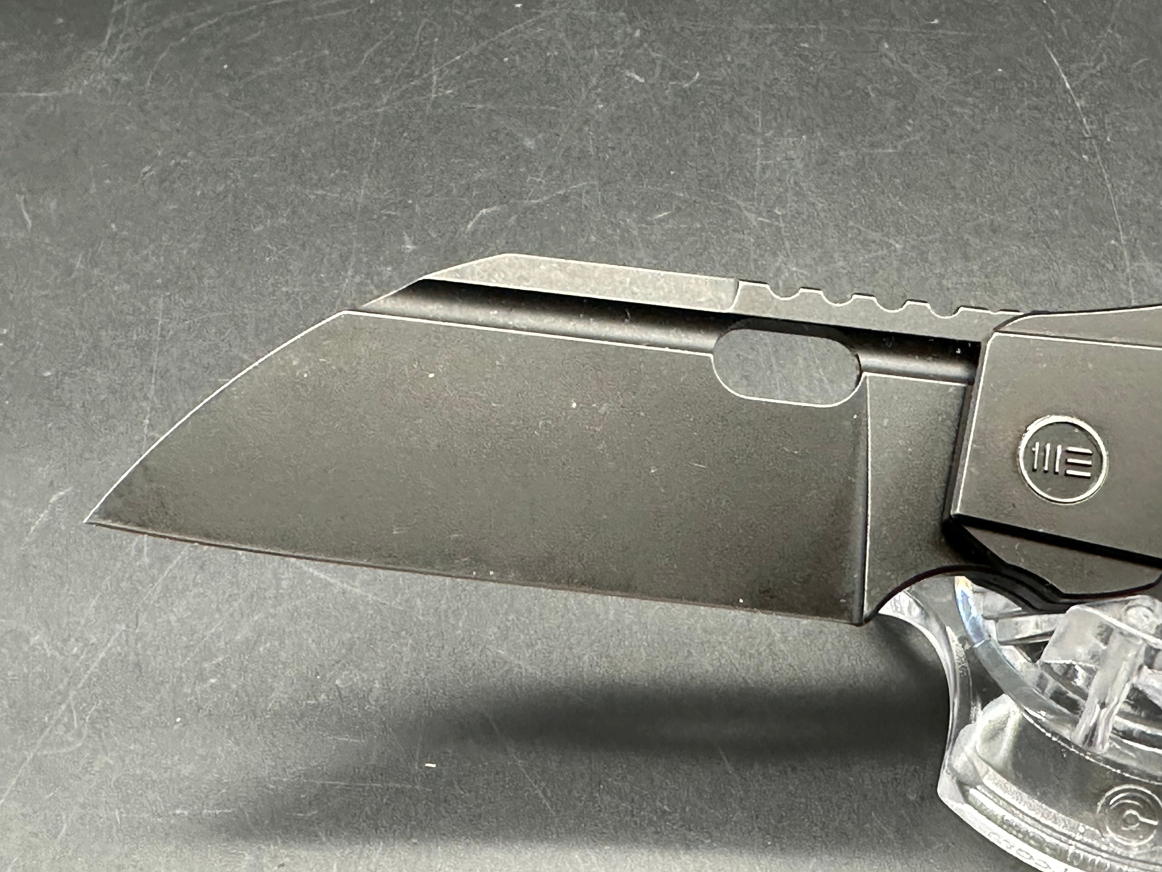 WE Knife Co. Roxi 3 Frame Lock Knife Black Titanium (3.1" Black S35VN)