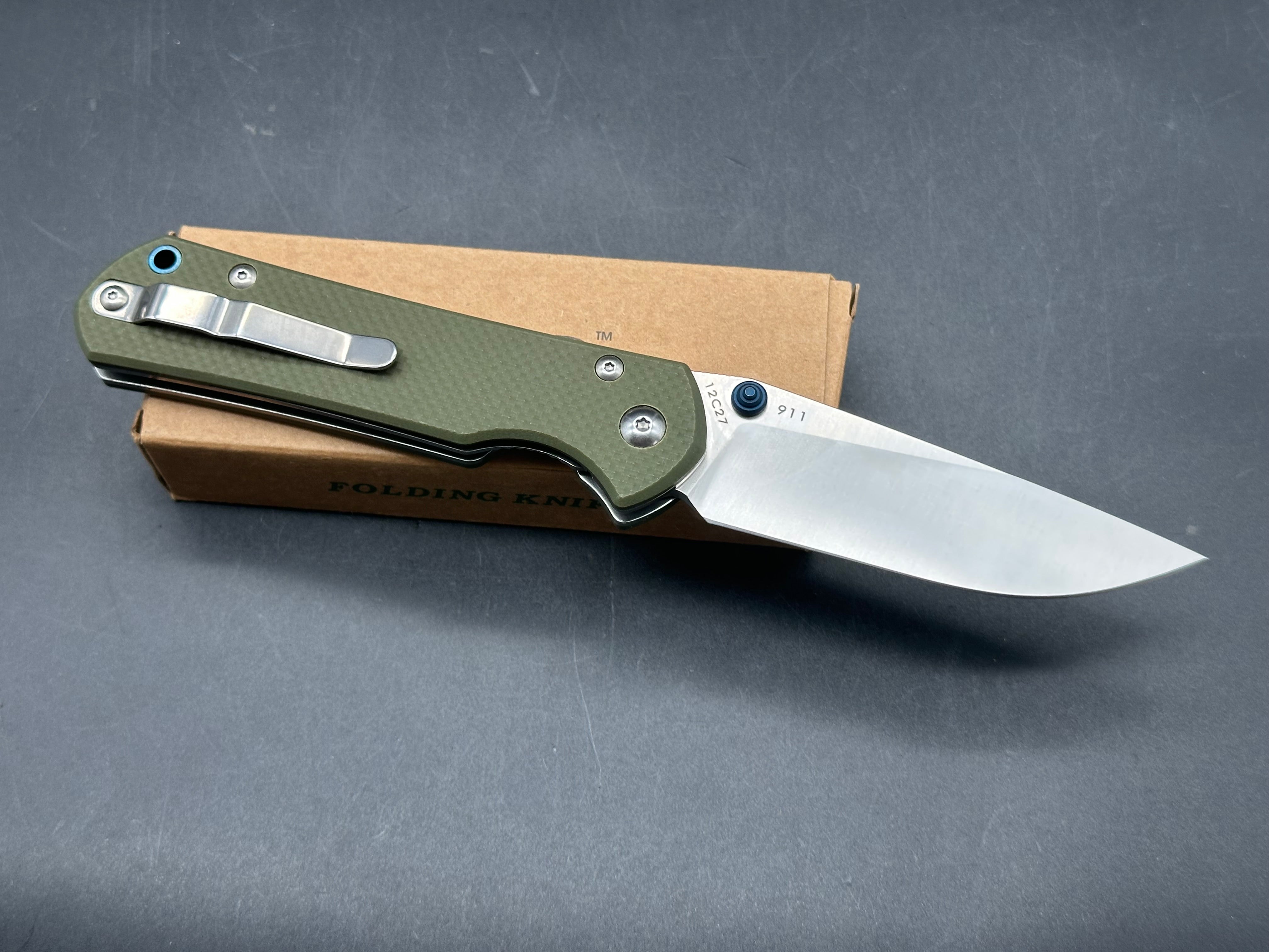 Sanrenmu Land 911 knife 12c27 blade