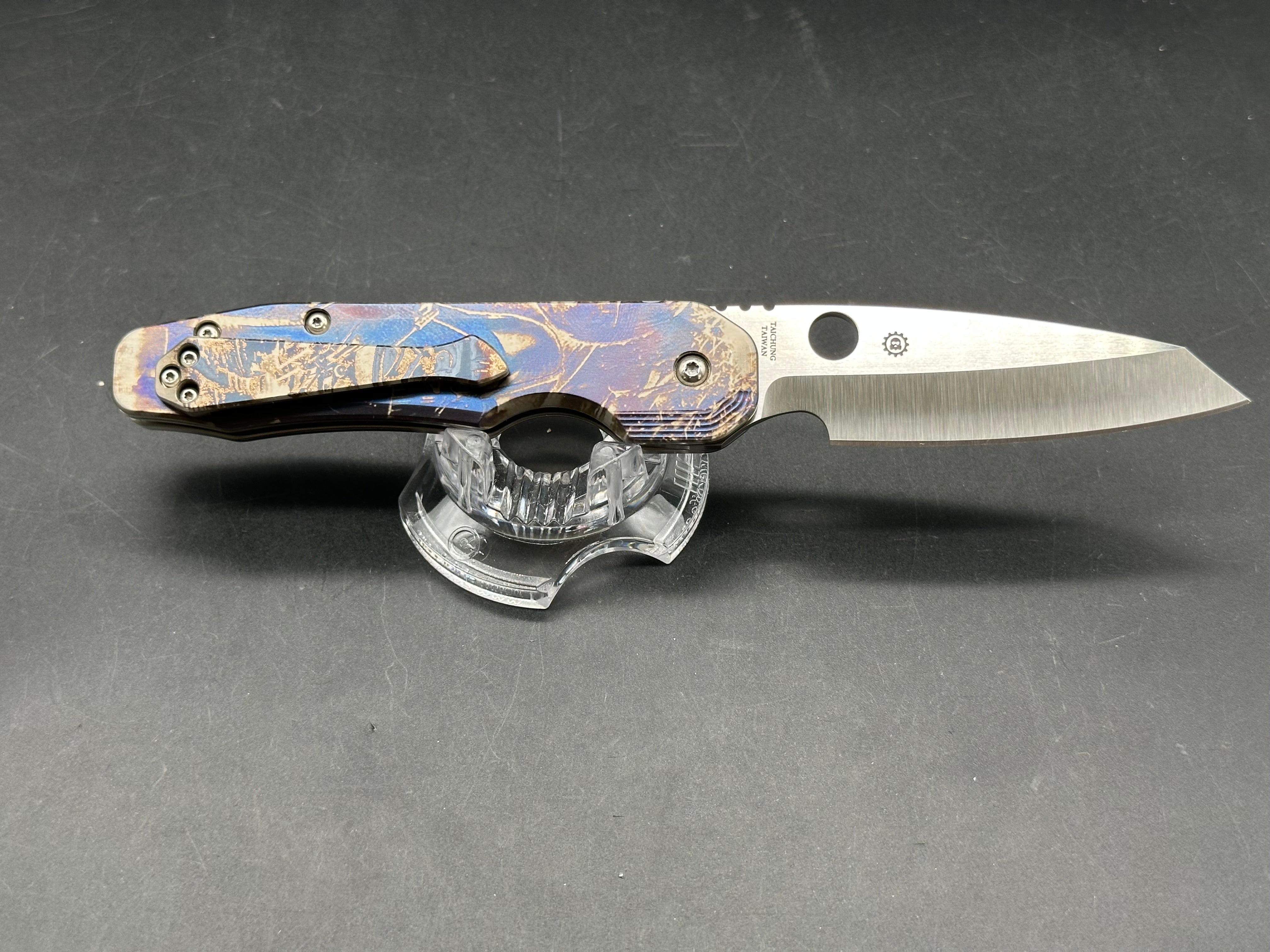 Spyderco Smock Metonboss Star Wars Titanium Scales