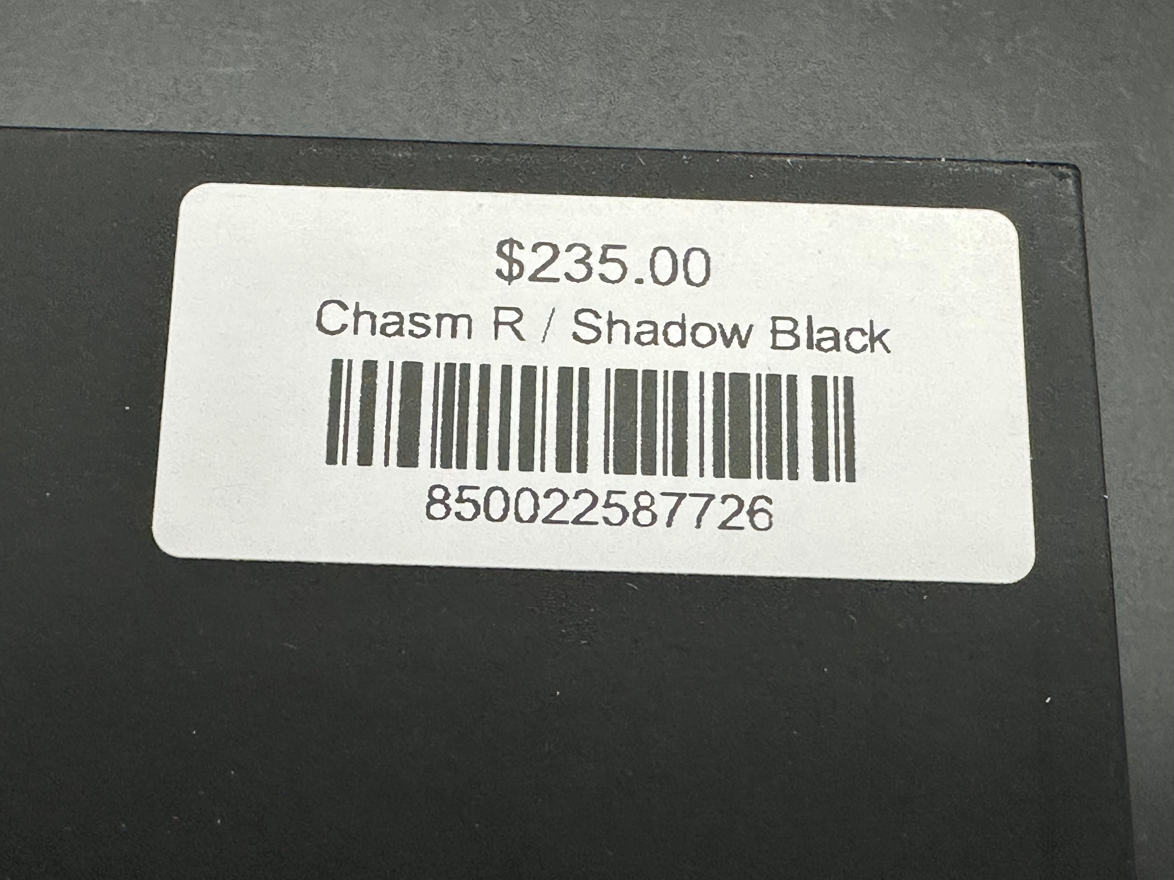 Toor Chasm R Folding Knife - Shadow Black (Gen 2)