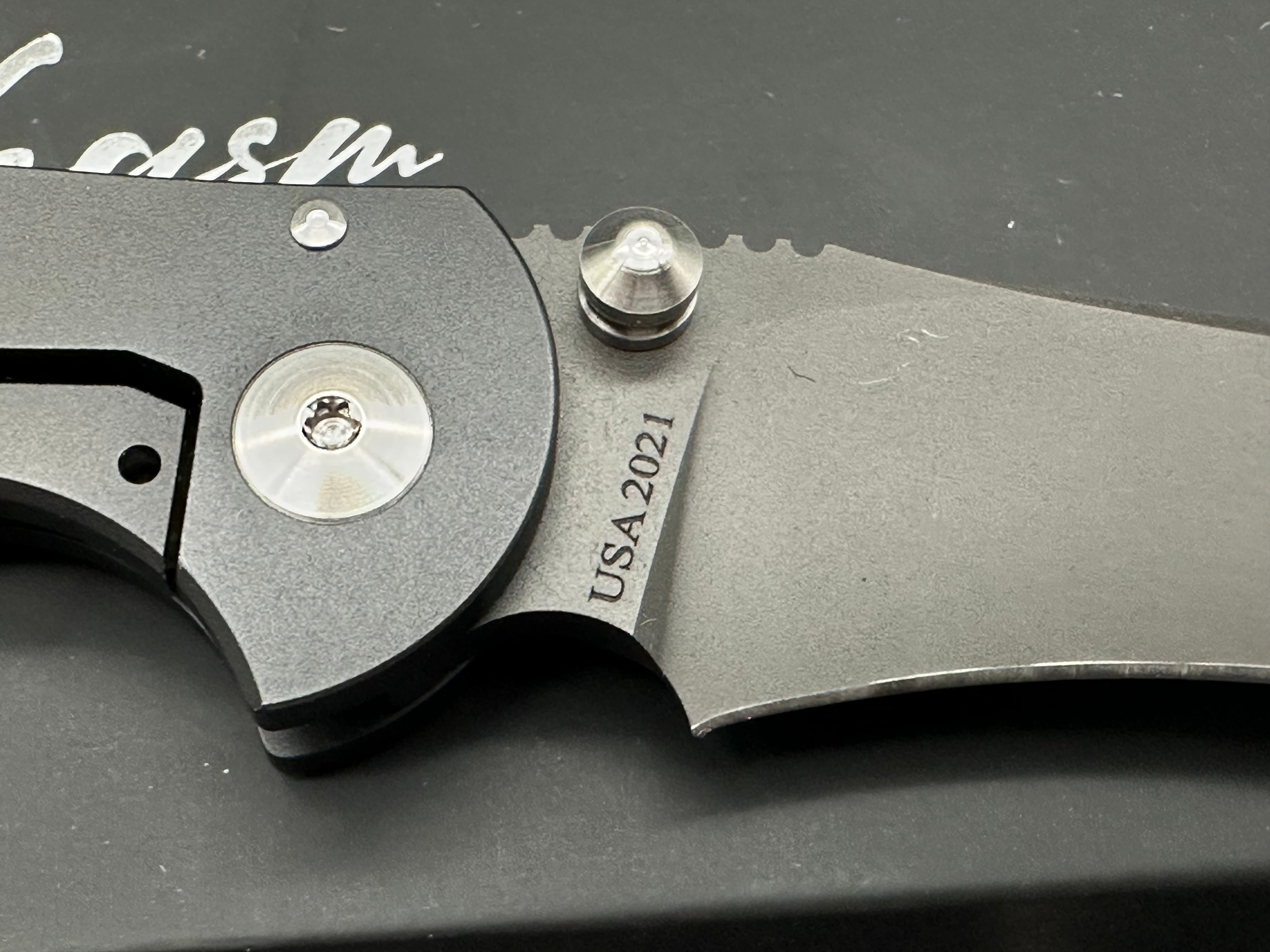 Toor Chasm R Folding Knife - Shadow Black (Gen 2)