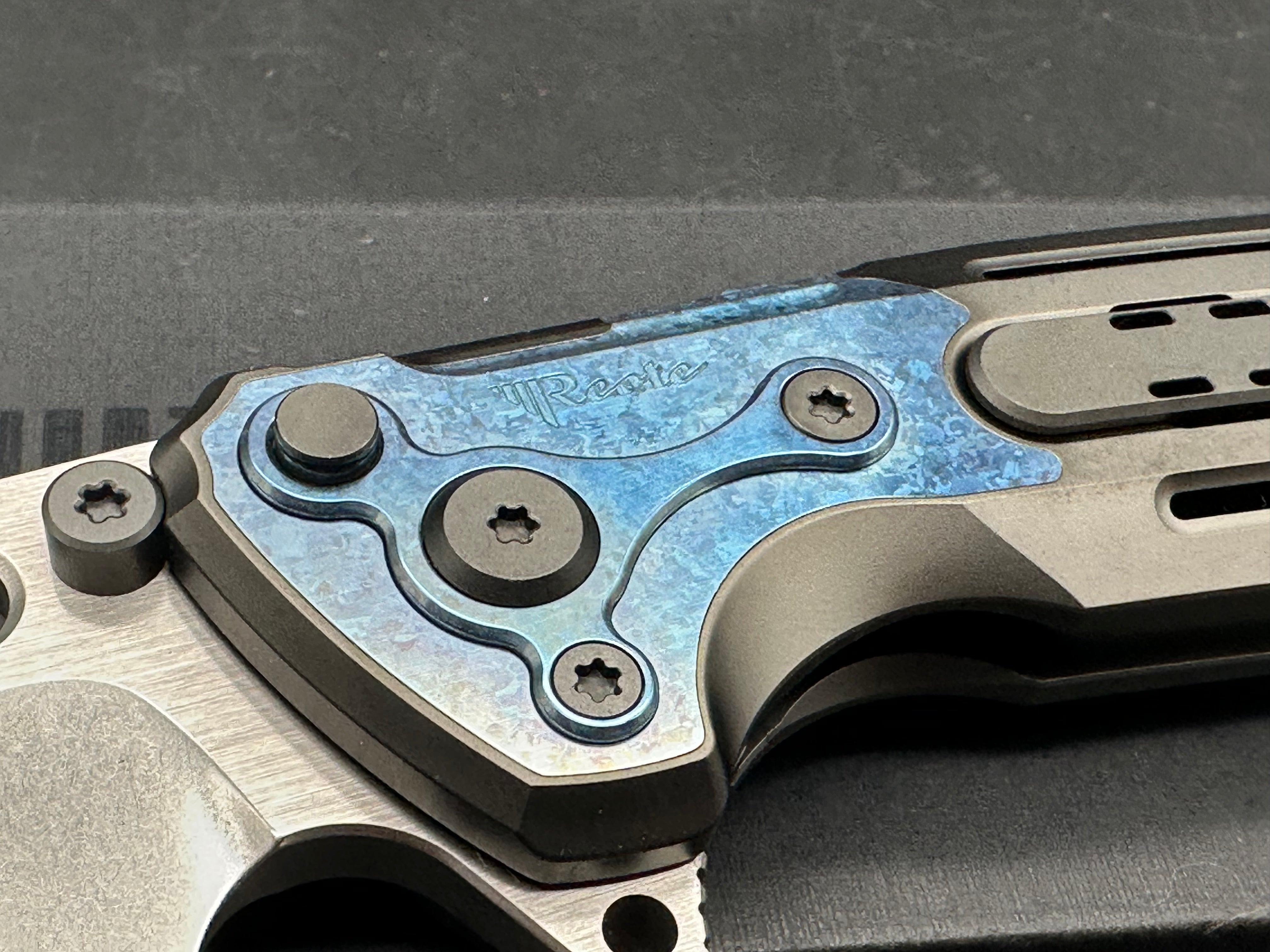 Reate Terminator T600 Framelock Titanium (3.75" Magnacut)