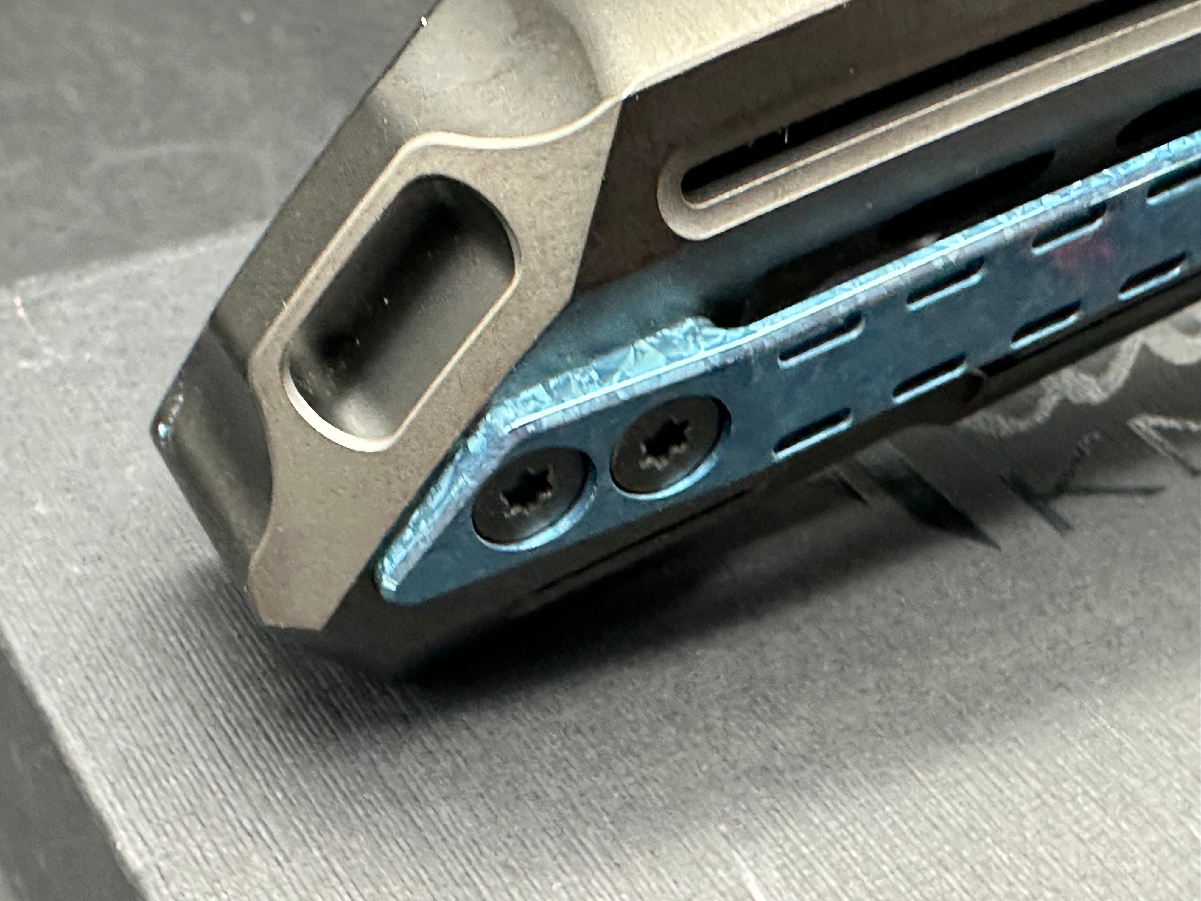 Reate Terminator T600 Framelock Titanium (3.75" Magnacut)