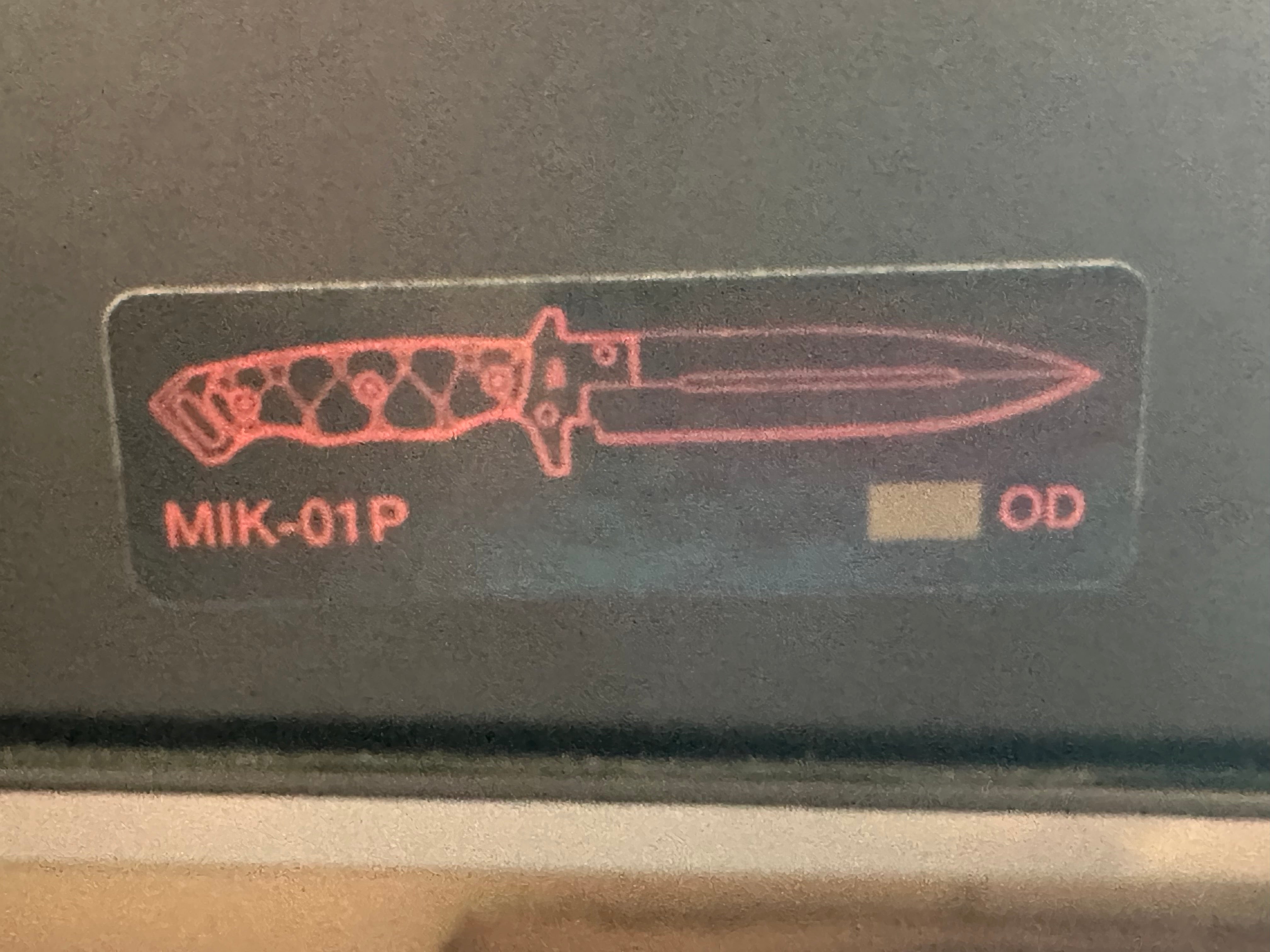 Halfbreed MIK-01P-OD Medium Infantry Knife Ranger Green G10