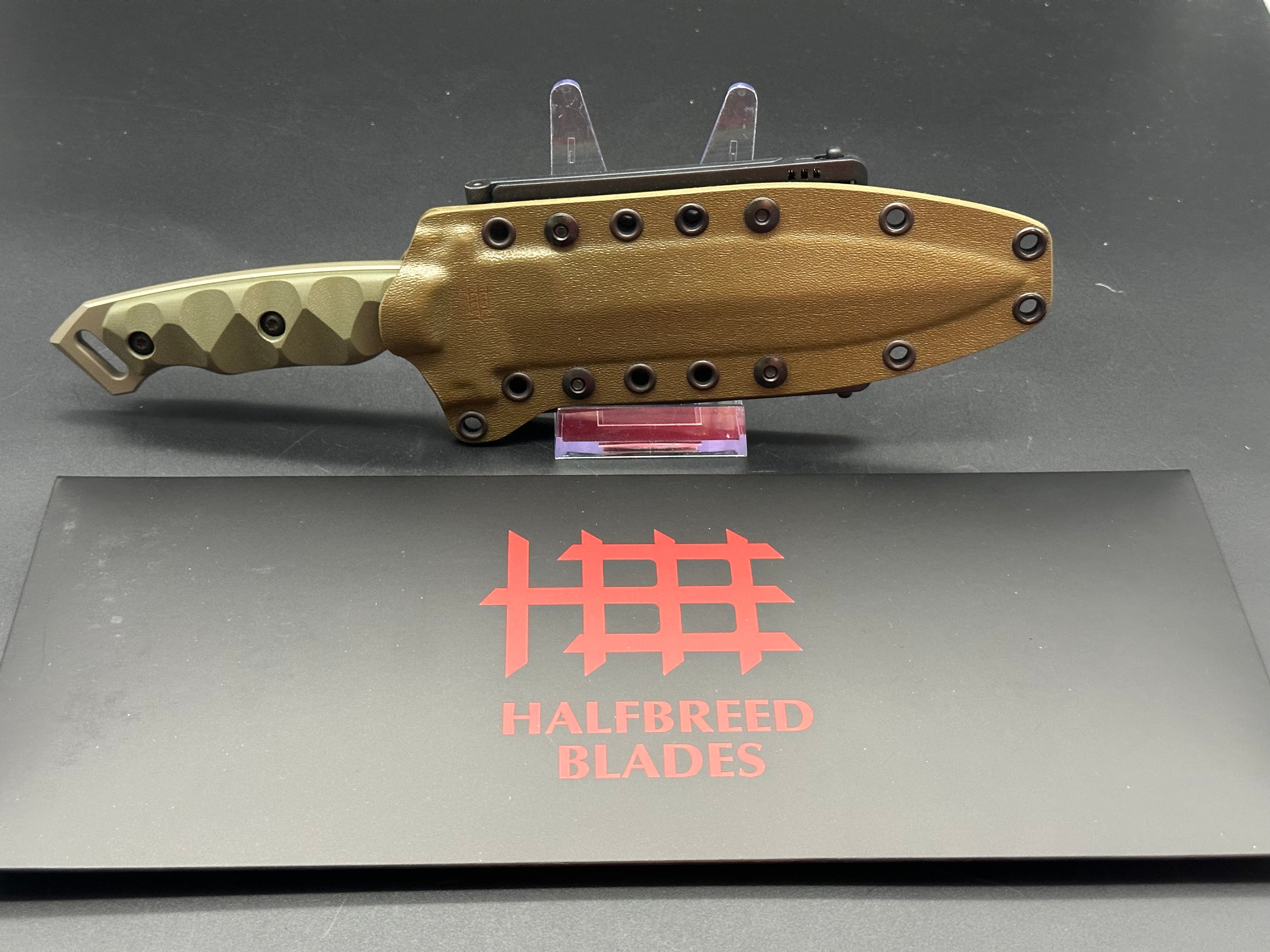 Halfbreed MIK-01P-OD Medium Infantry Knife Ranger Green G10