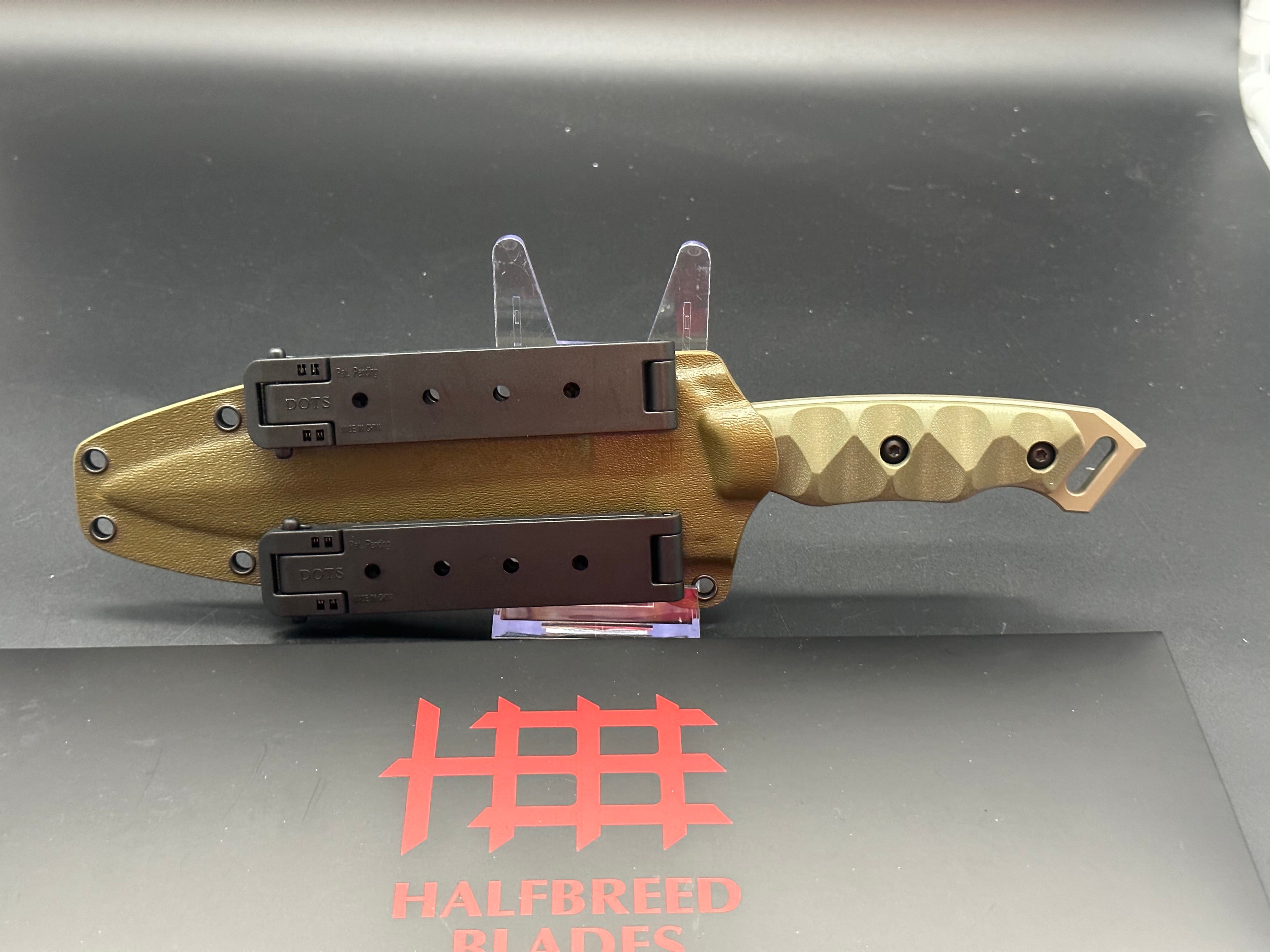 Halfbreed MIK-01P-OD Medium Infantry Knife Ranger Green G10