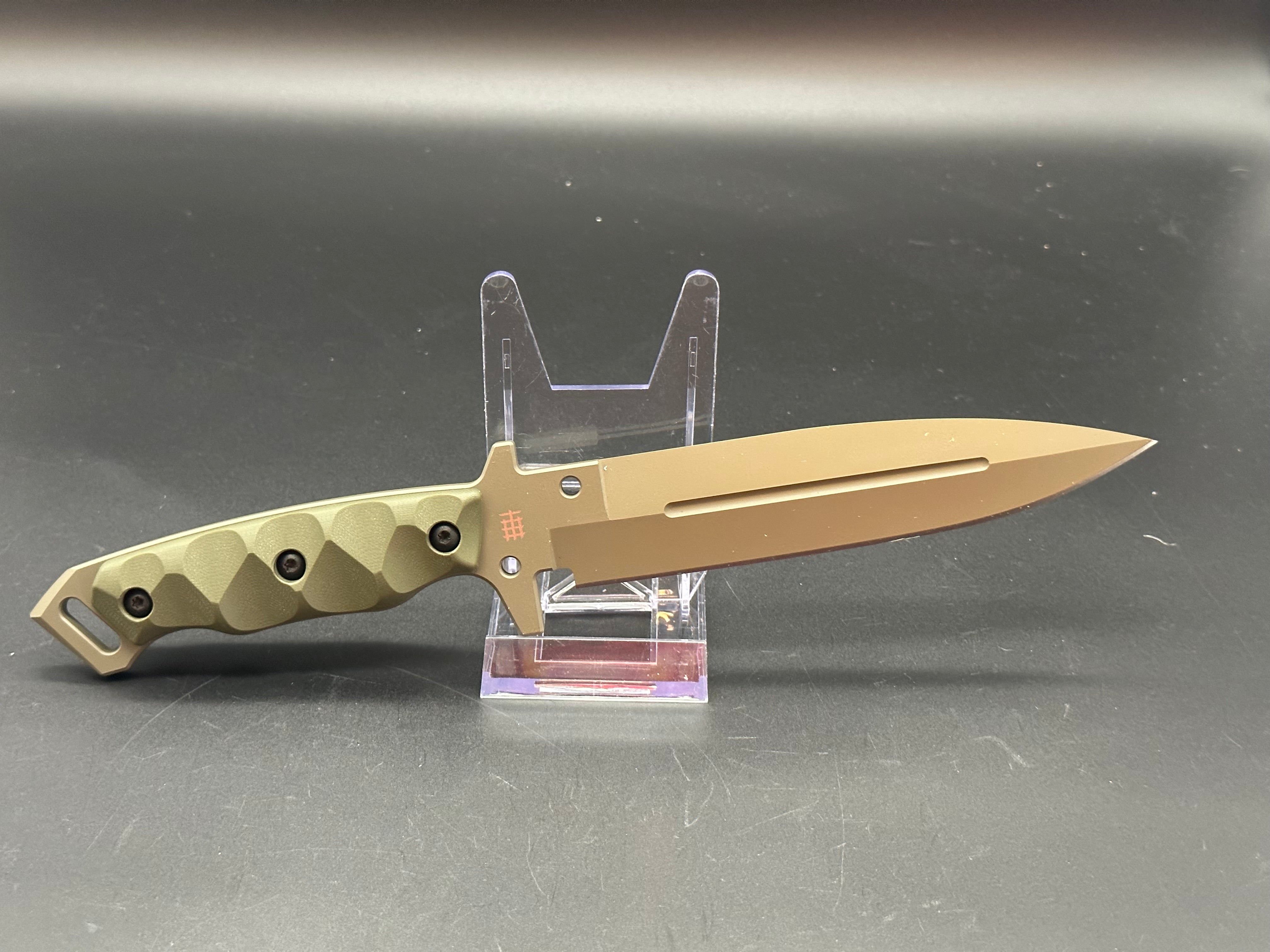 Halfbreed MIK-01P-OD Medium Infantry Knife Ranger Green G10