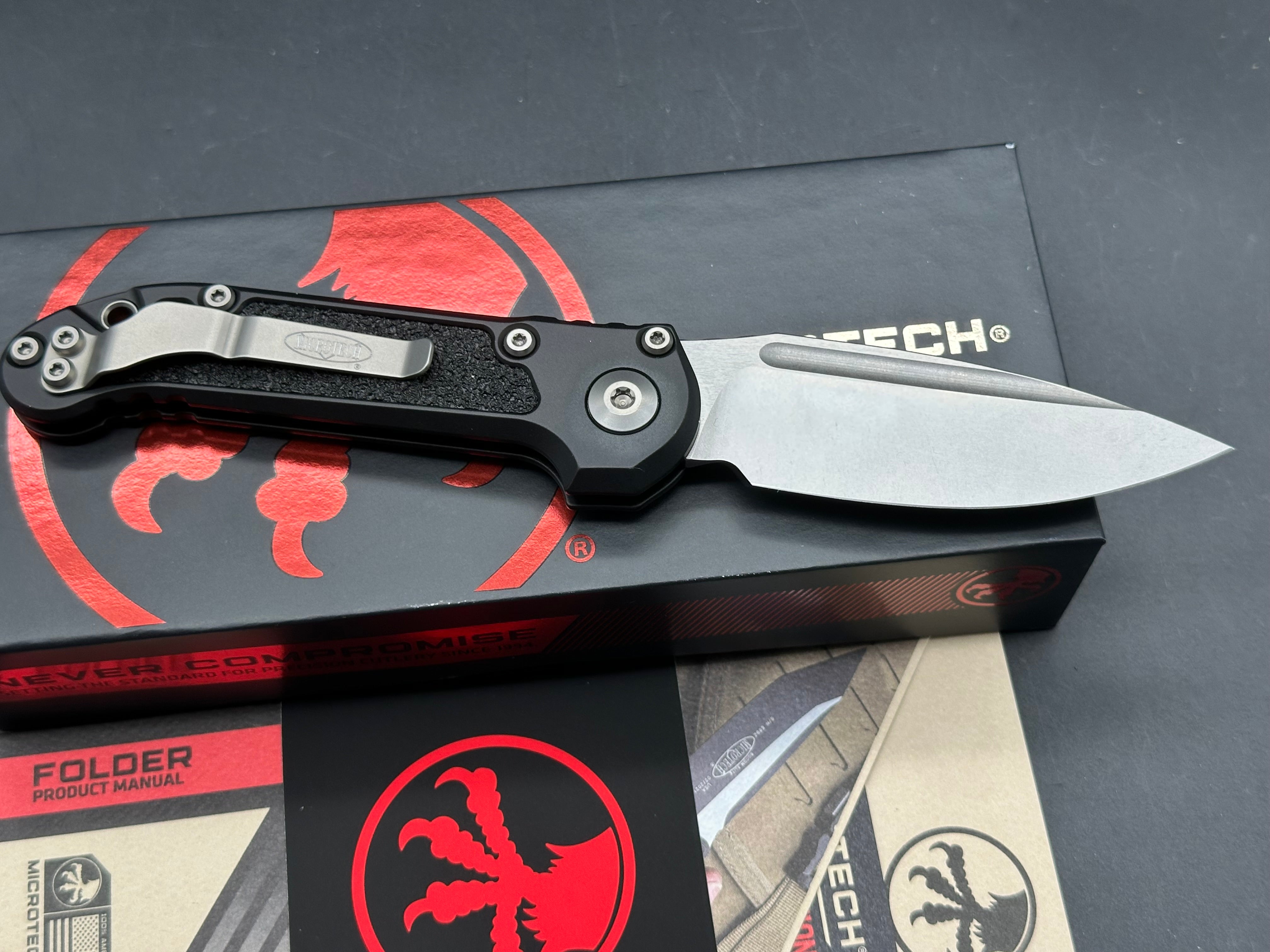 Microtech LUDT S/E Gen III Stonewash Standard