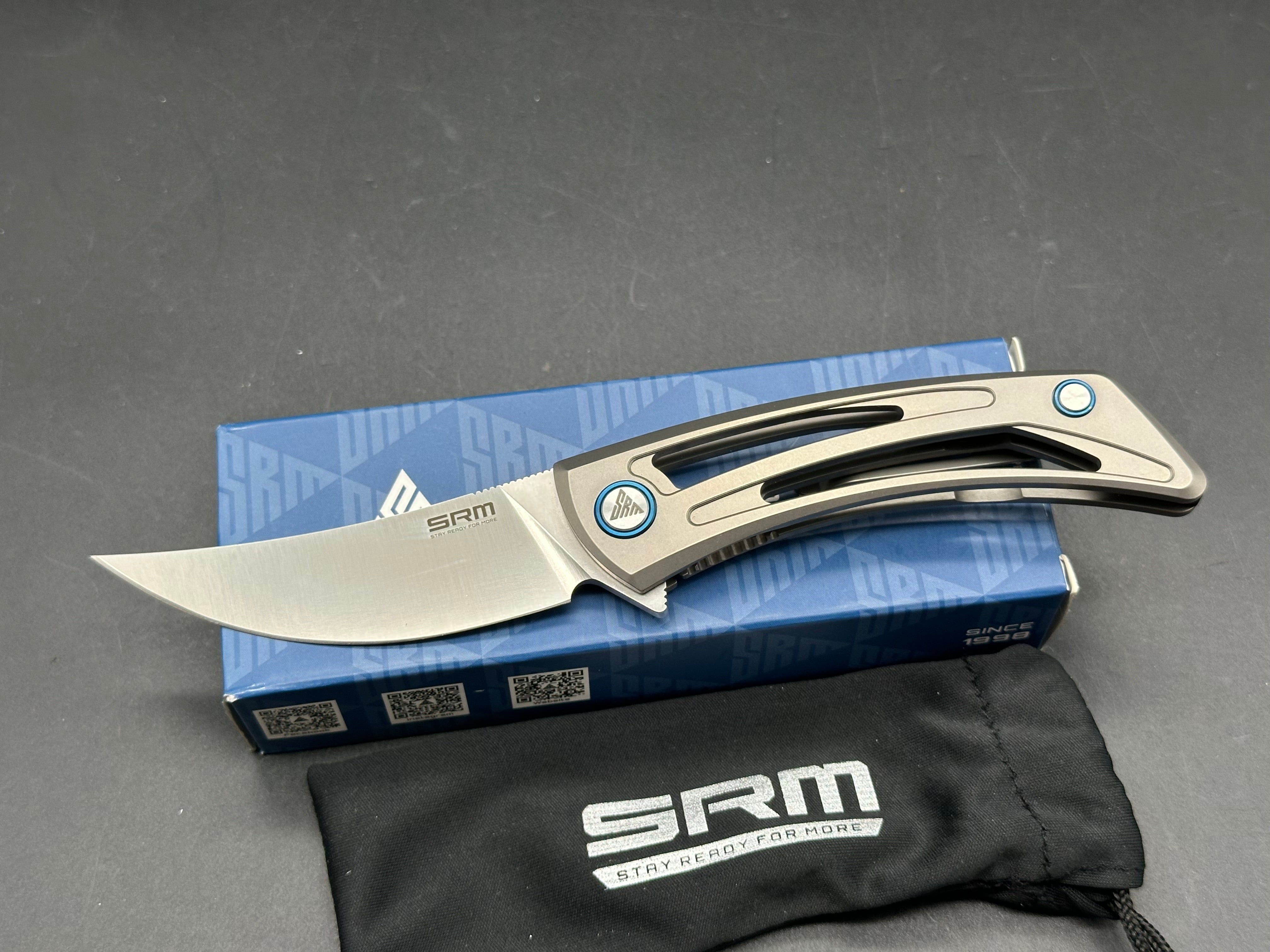 SRM Unicorn titanium w/154CM