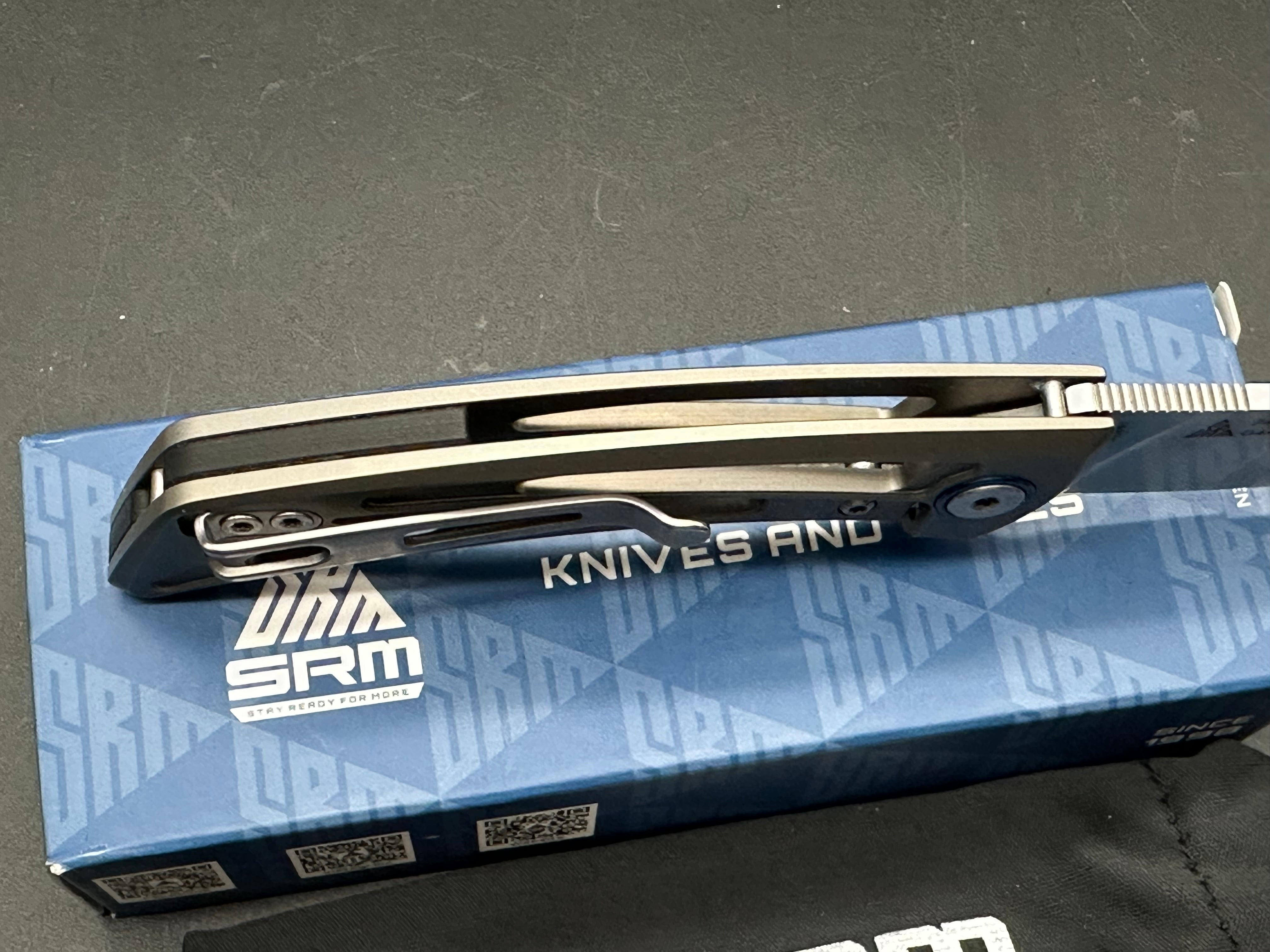 SRM Unicorn titanium w/154CM