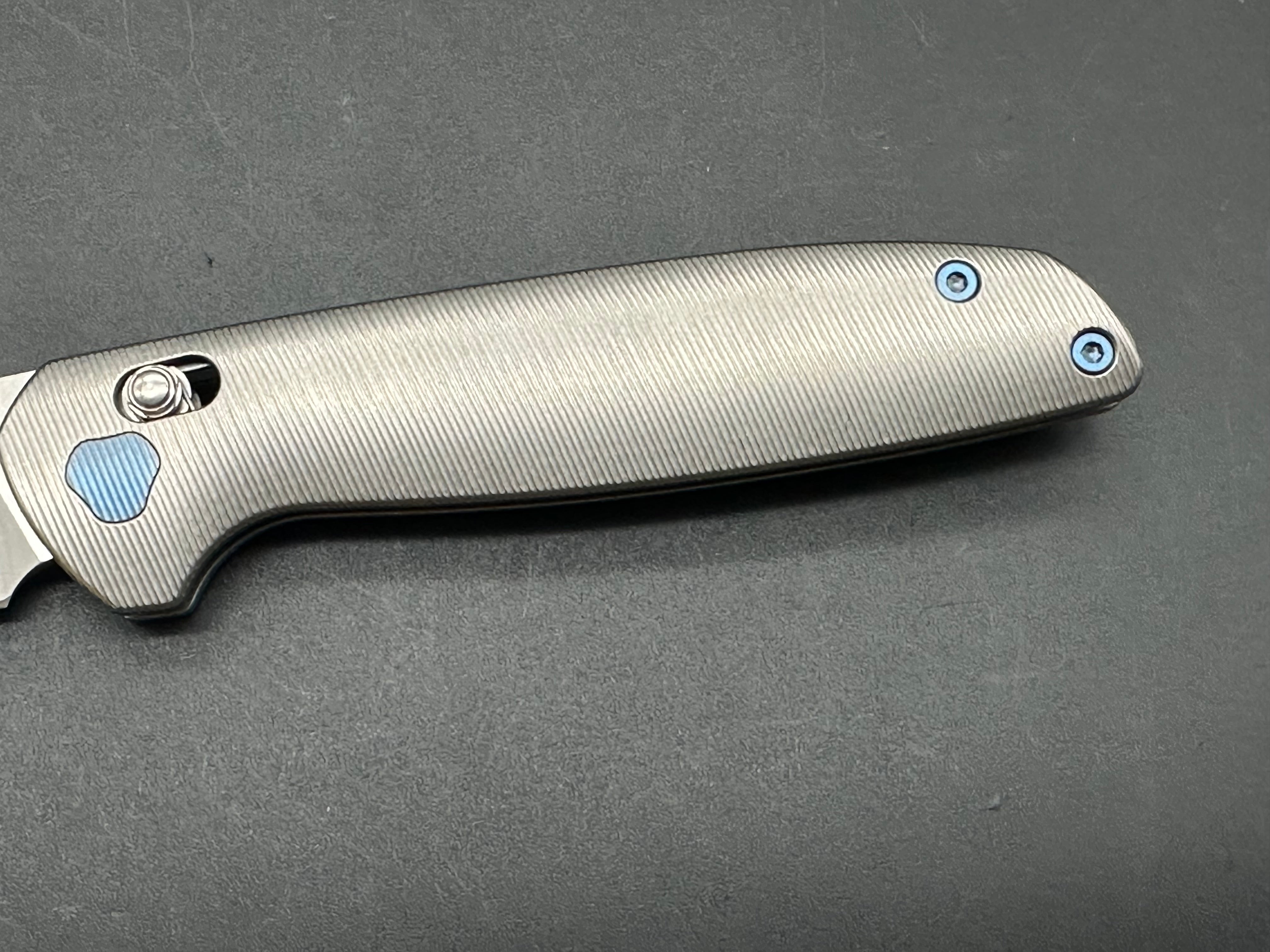 Tactile Turn Knives Maverick titanium handle w/Magnacut blade