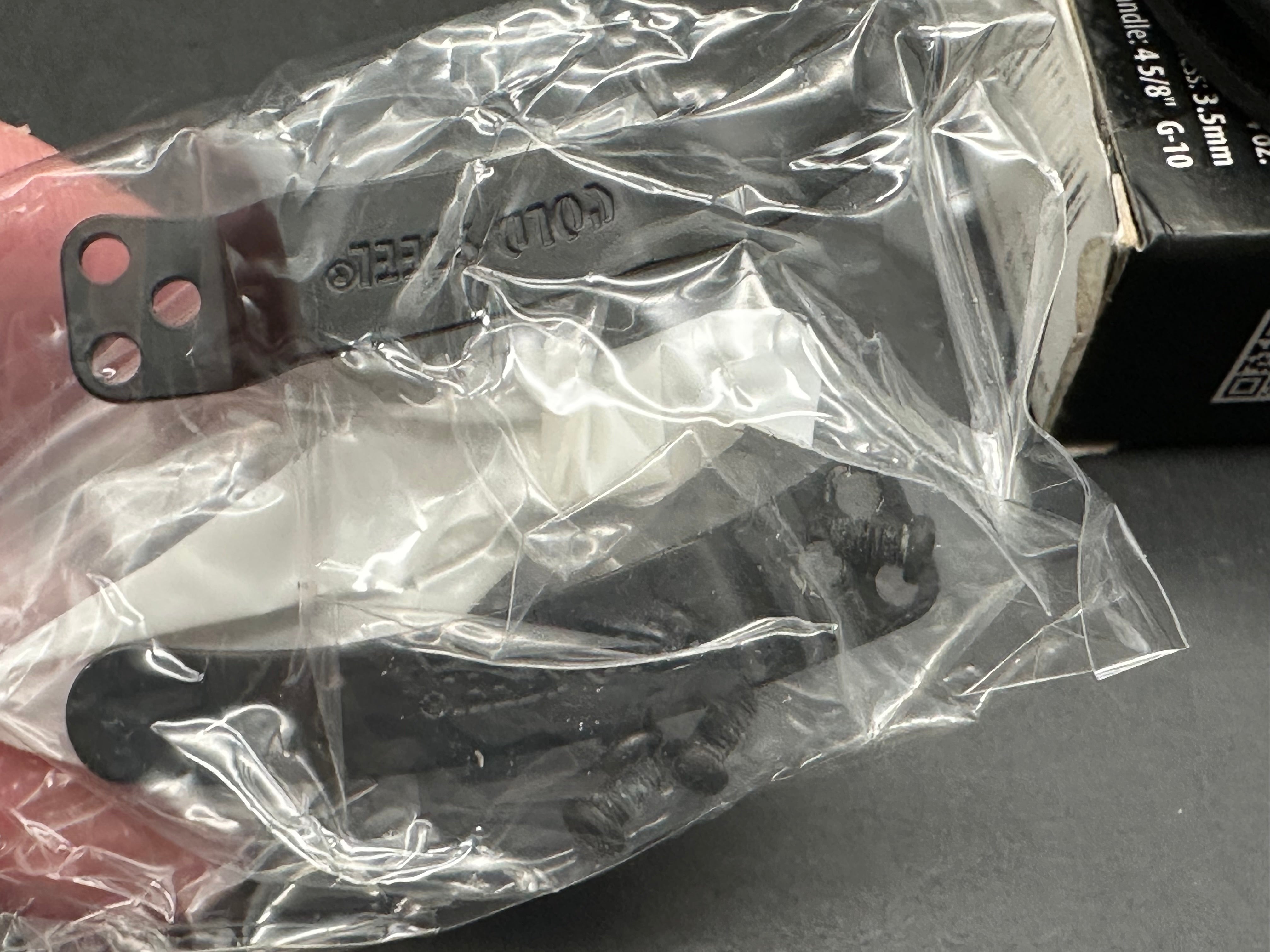 COLD STEEL AMERICAN LAWMAN 3.5" S35VN G-10
/ DEEP CARRY CLIP