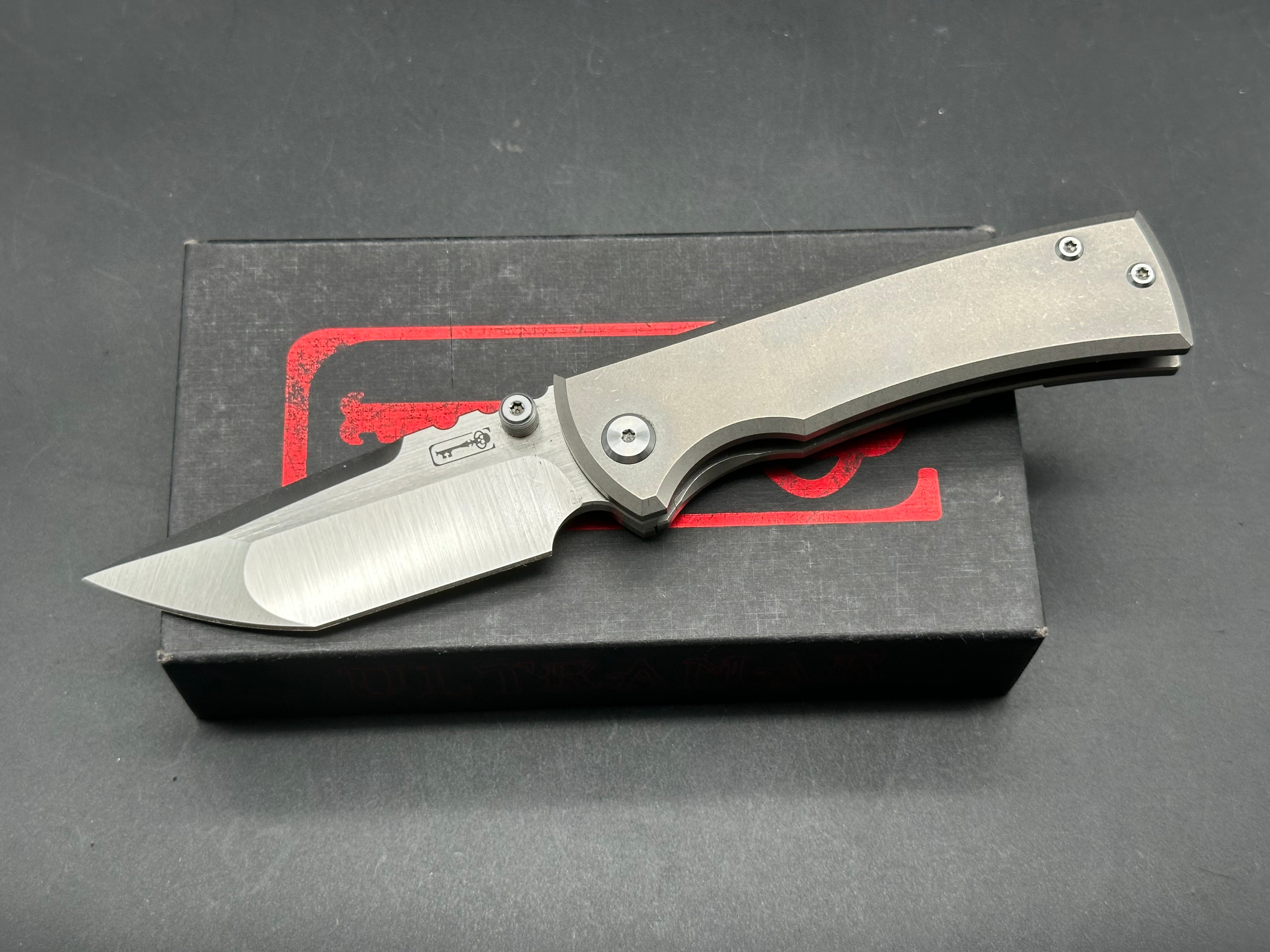 CHAVES REDENCION STREET TANTO M390 TITANIUM
 3.25"
