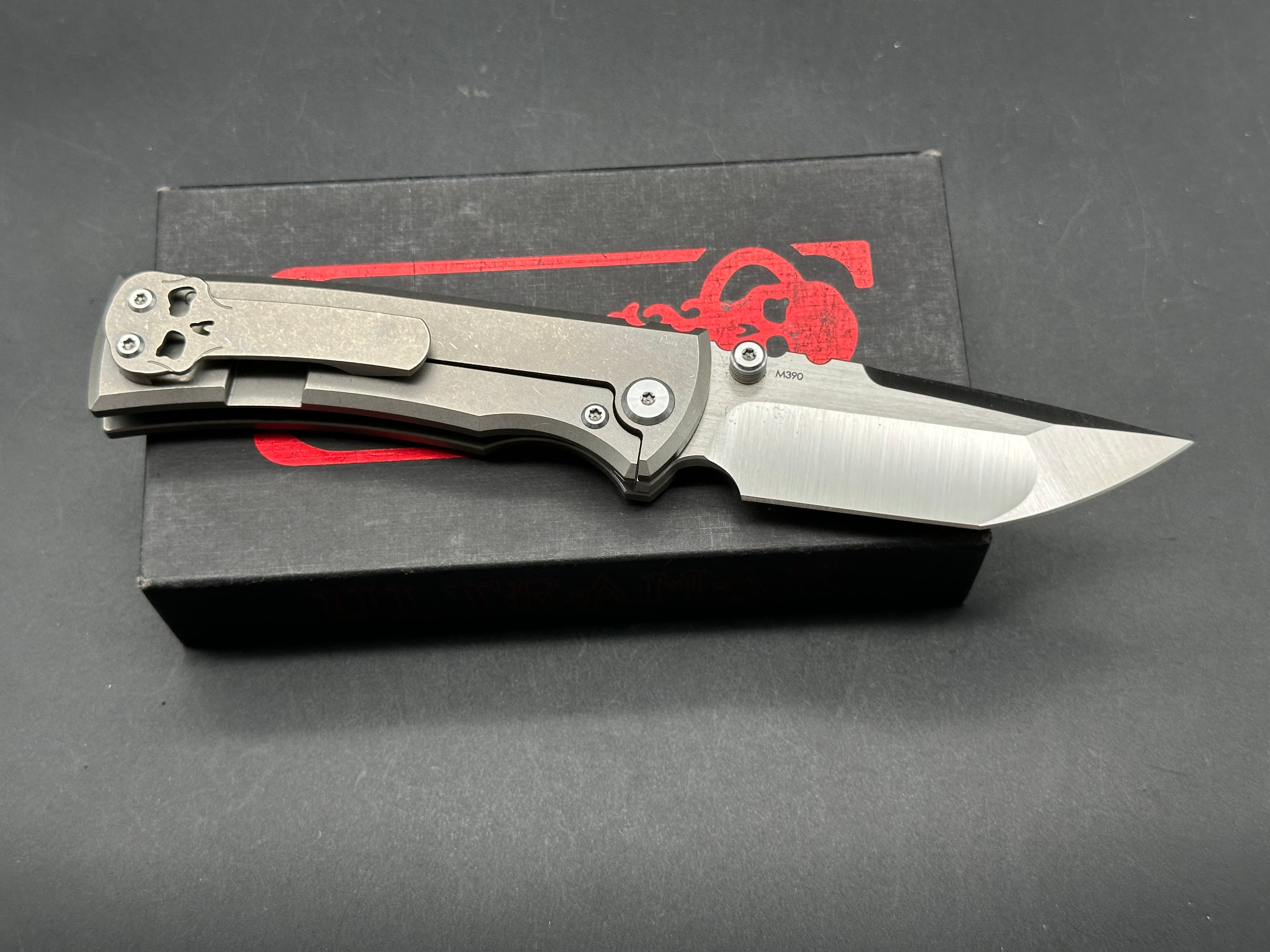 CHAVES REDENCION STREET TANTO M390 TITANIUM
 3.25"
