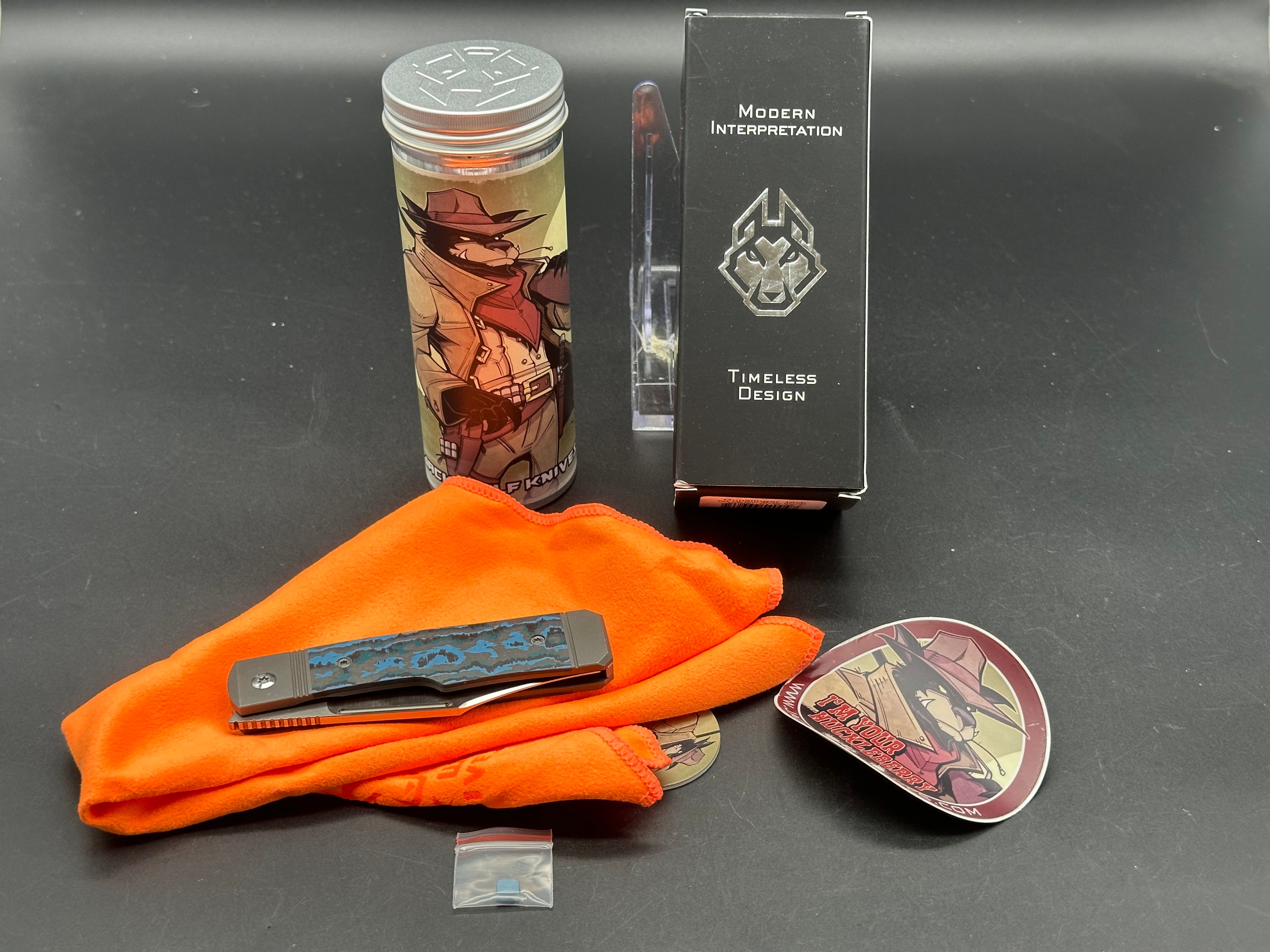 Jack Wolf Gunslinger in Arctic Storm Fat Carbon