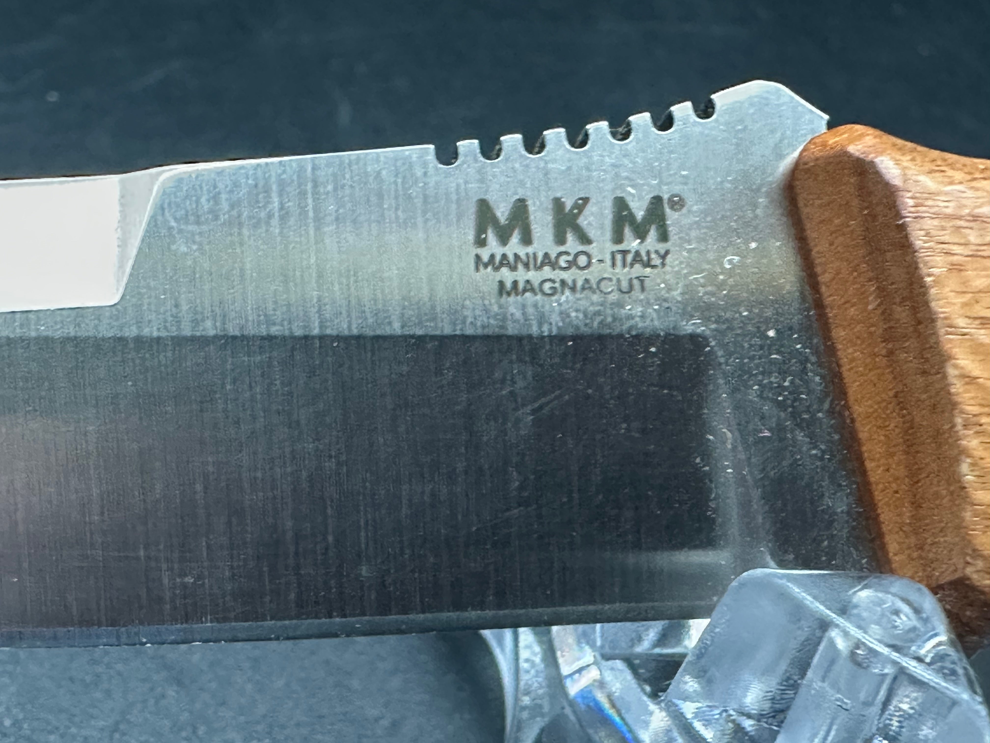 MKM Terzuola TPF Defense MagnaCut Fixed Blade Knife Santos Wood (3.8" SW)