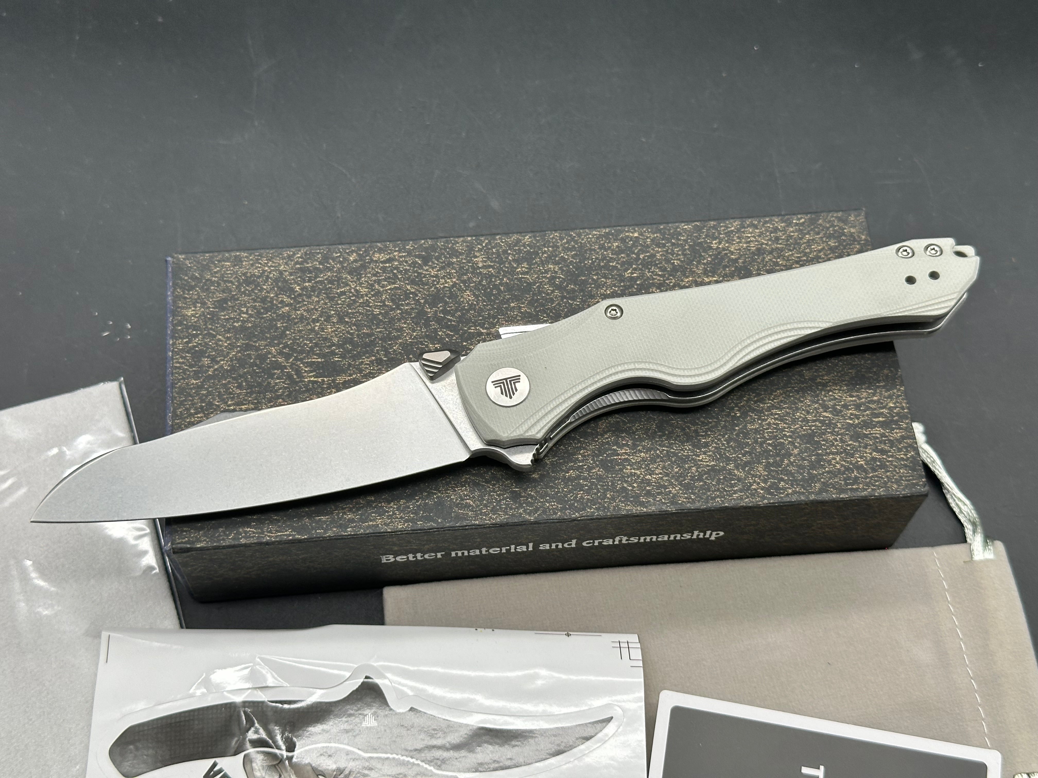 TRIVISA TRITON GRAY G-10 3.89” I4C28N