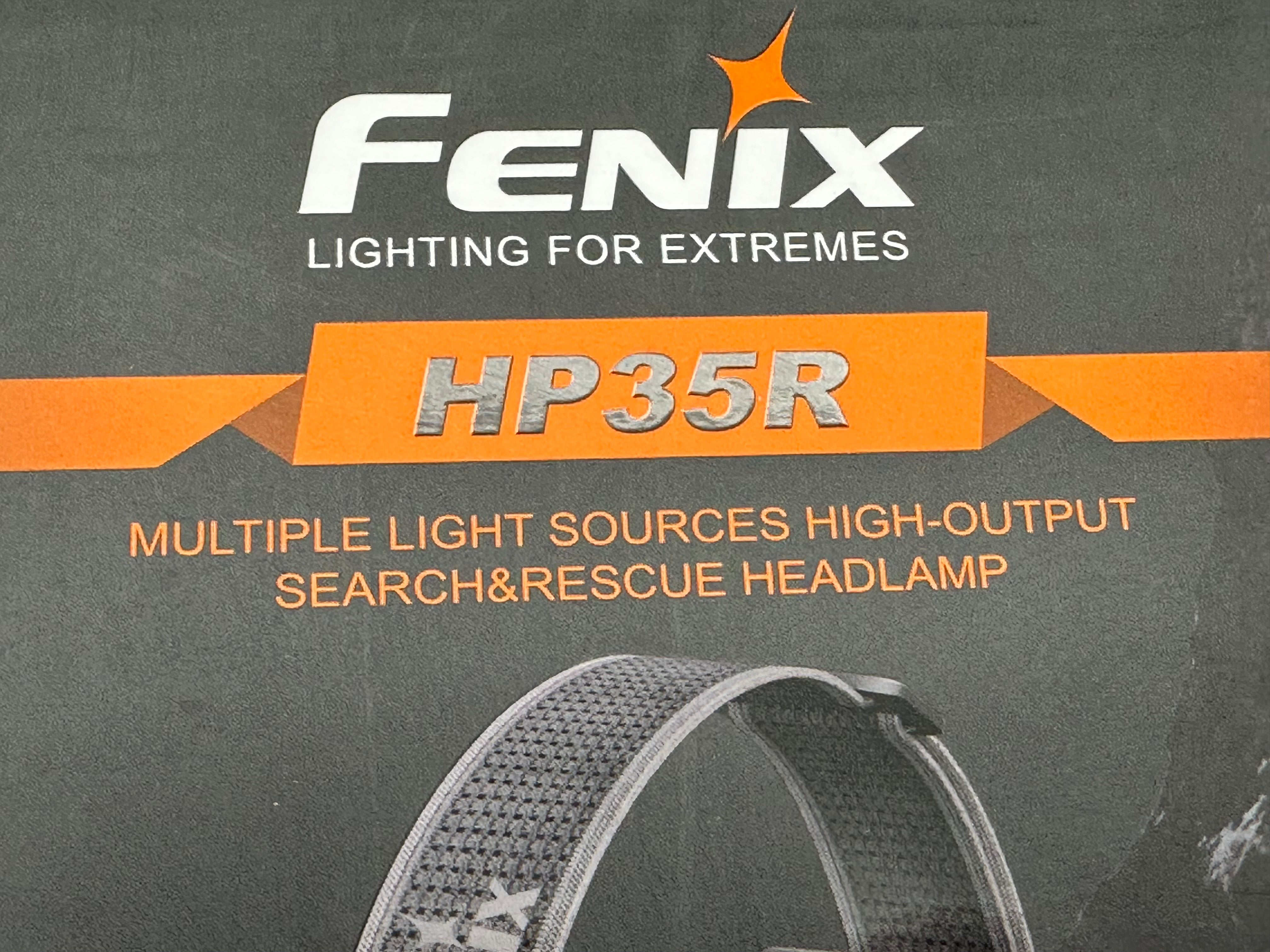 Fenix HP35R Headlamp 10,000mah Battery 4000 Lumens