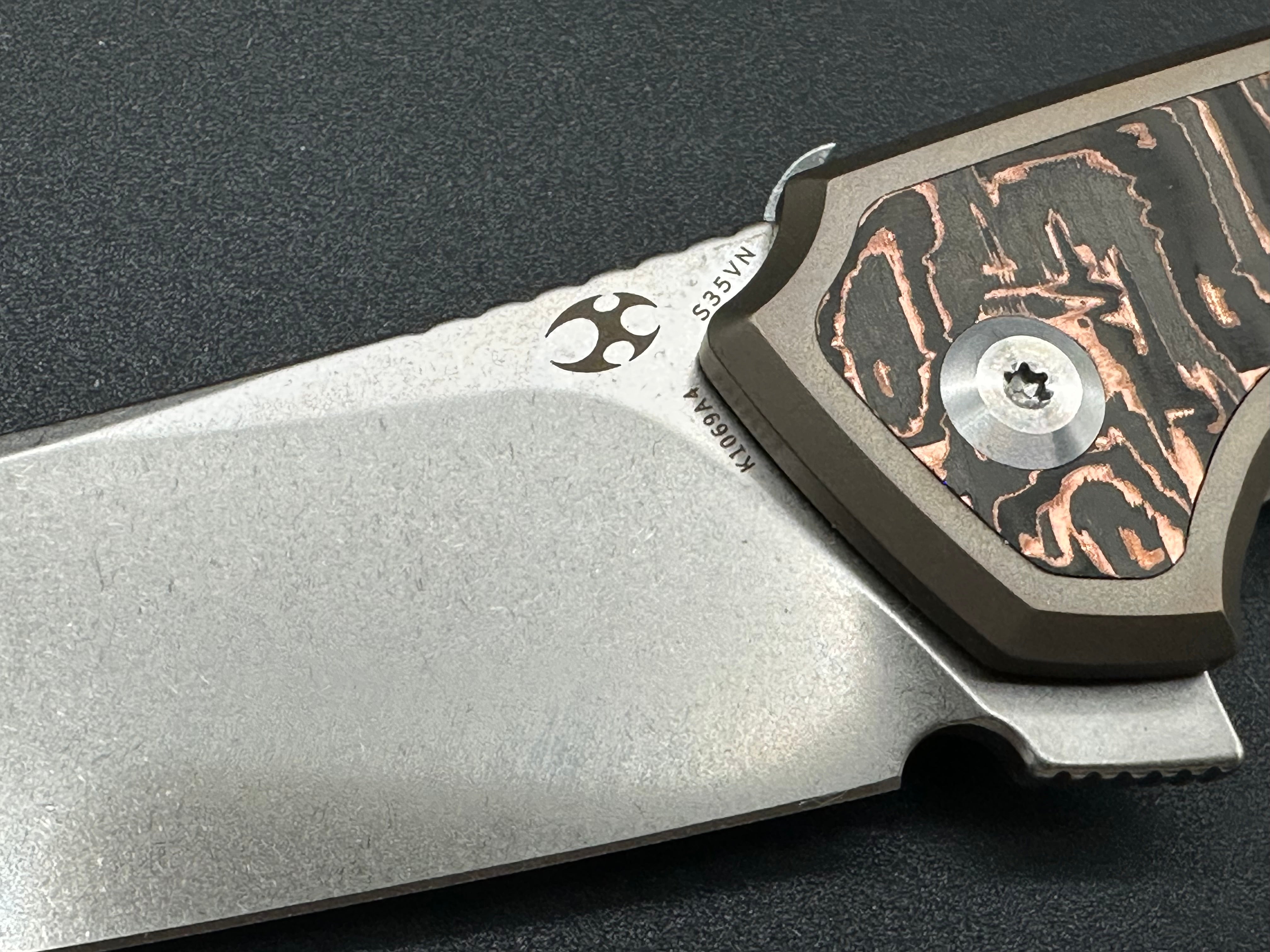 KANSEPT HAVORN 3.49" S35VN CARBON FIBER
INLAY