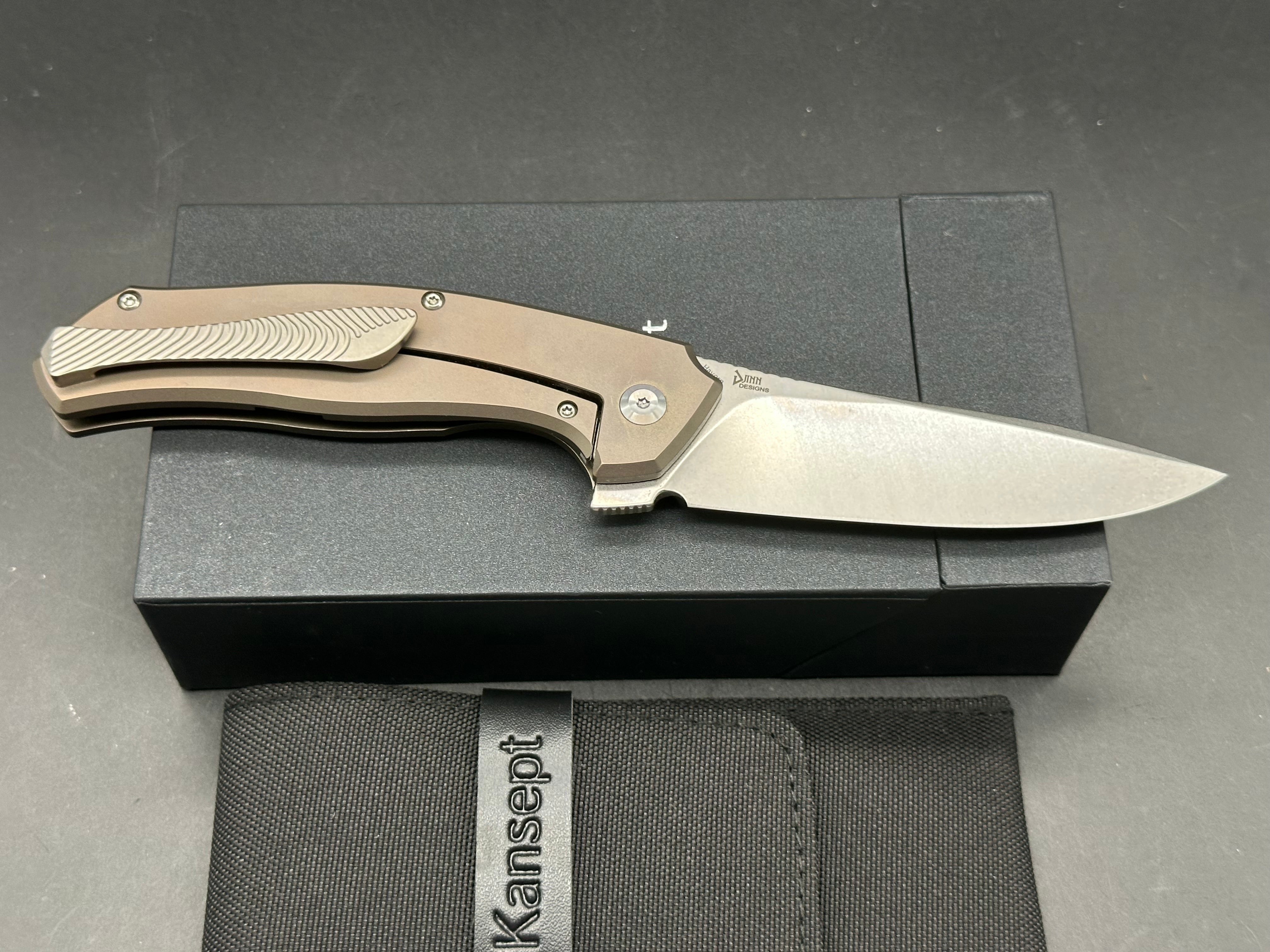 KANSEPT HAVORN 3.49" S35VN CARBON FIBER
INLAY