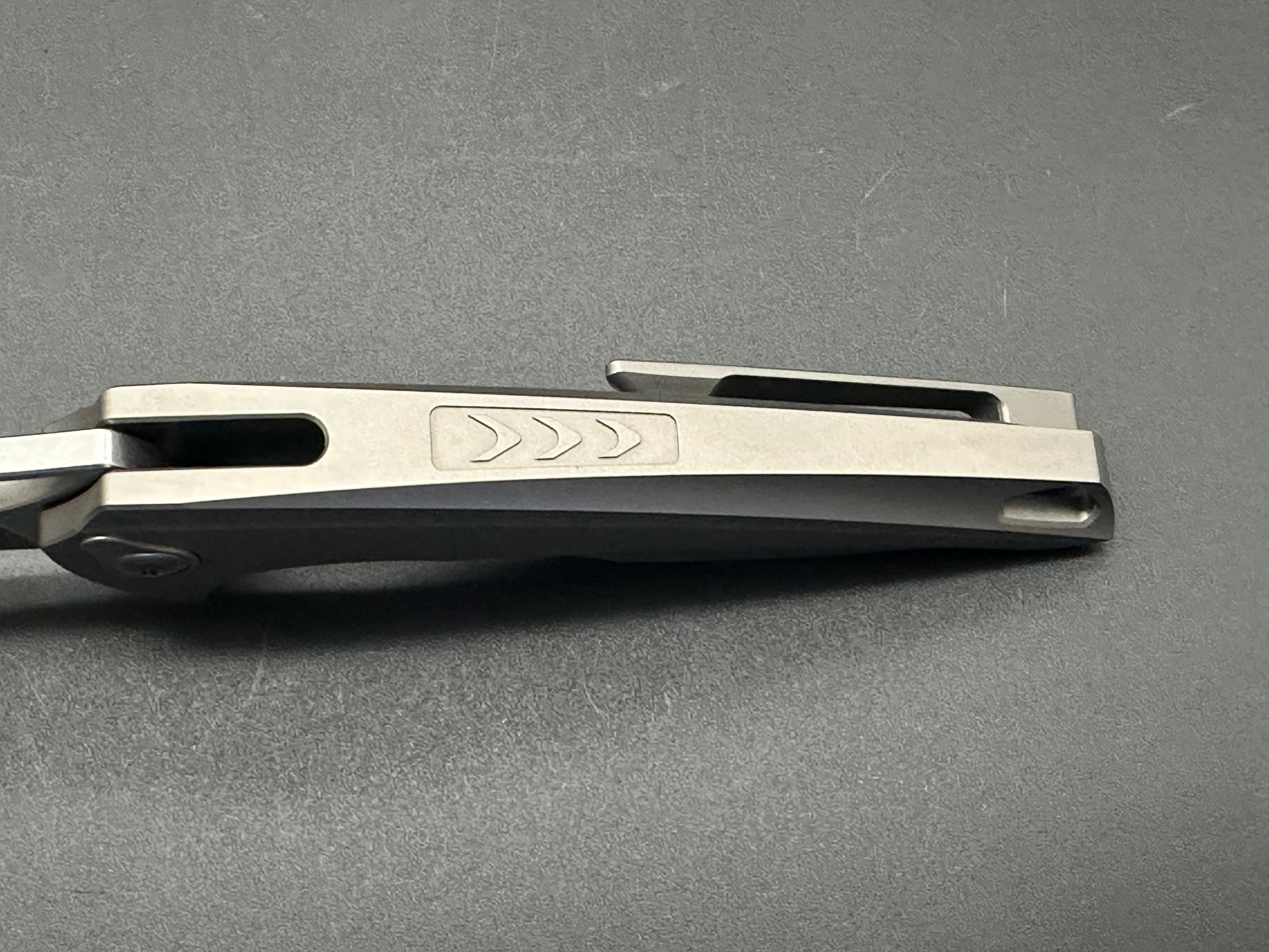 BRS E-Volve Eon Integral Frame Lock Knife Titanium