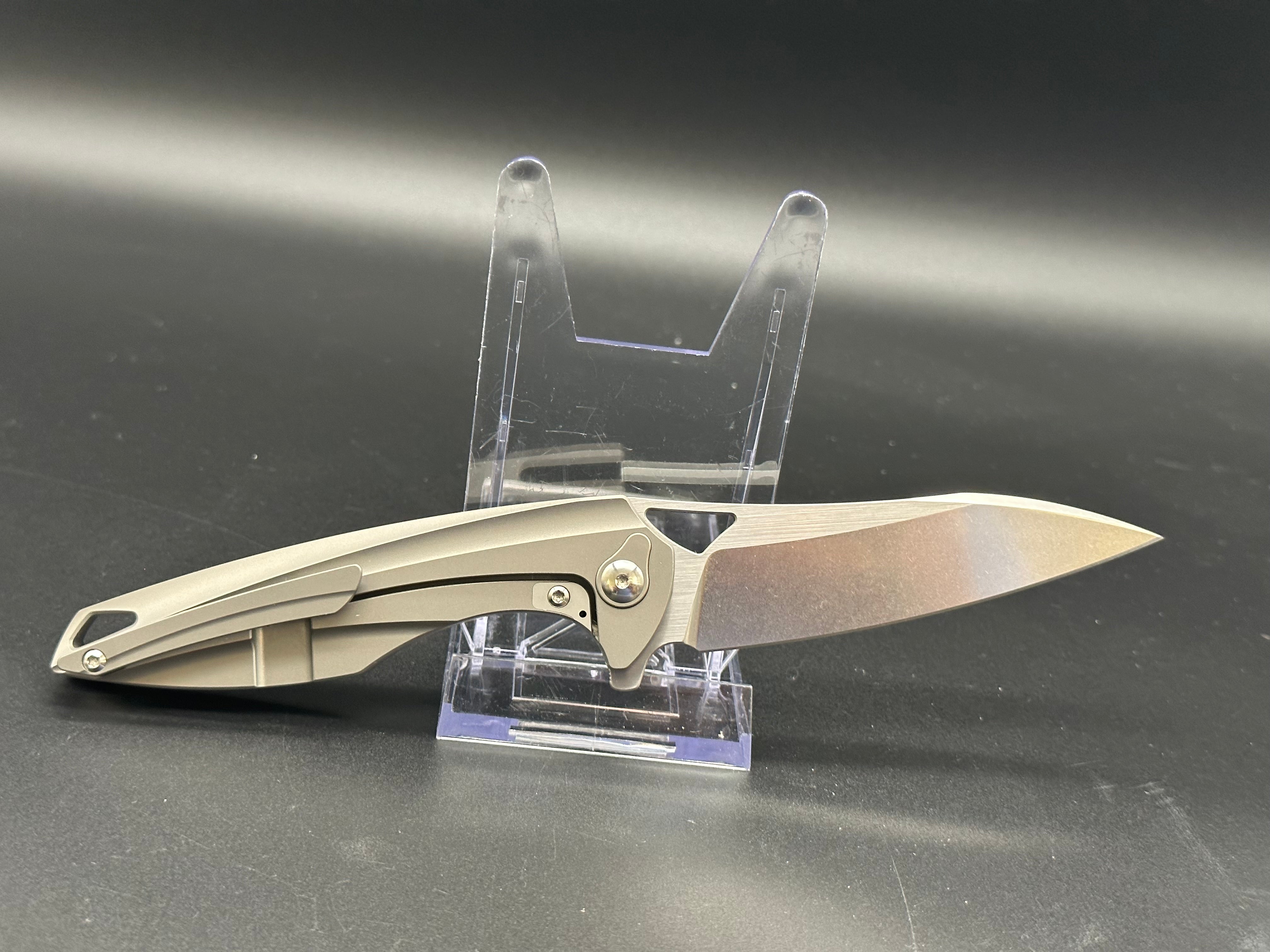 BRS E-Volve Eon Integral Frame Lock Knife Titanium