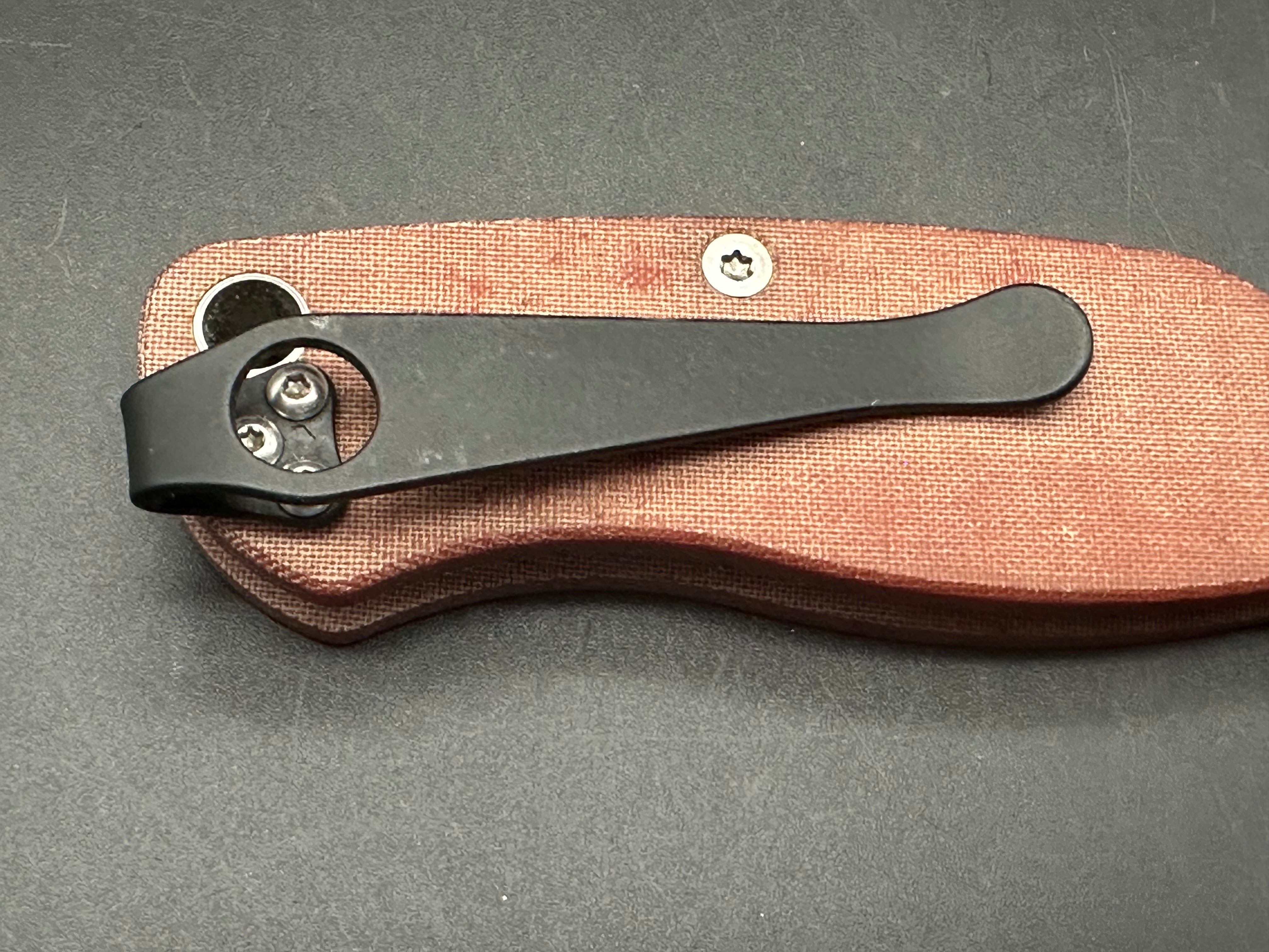 Spyderco Paramilitary 2 canvas micarta w/S90V blade
