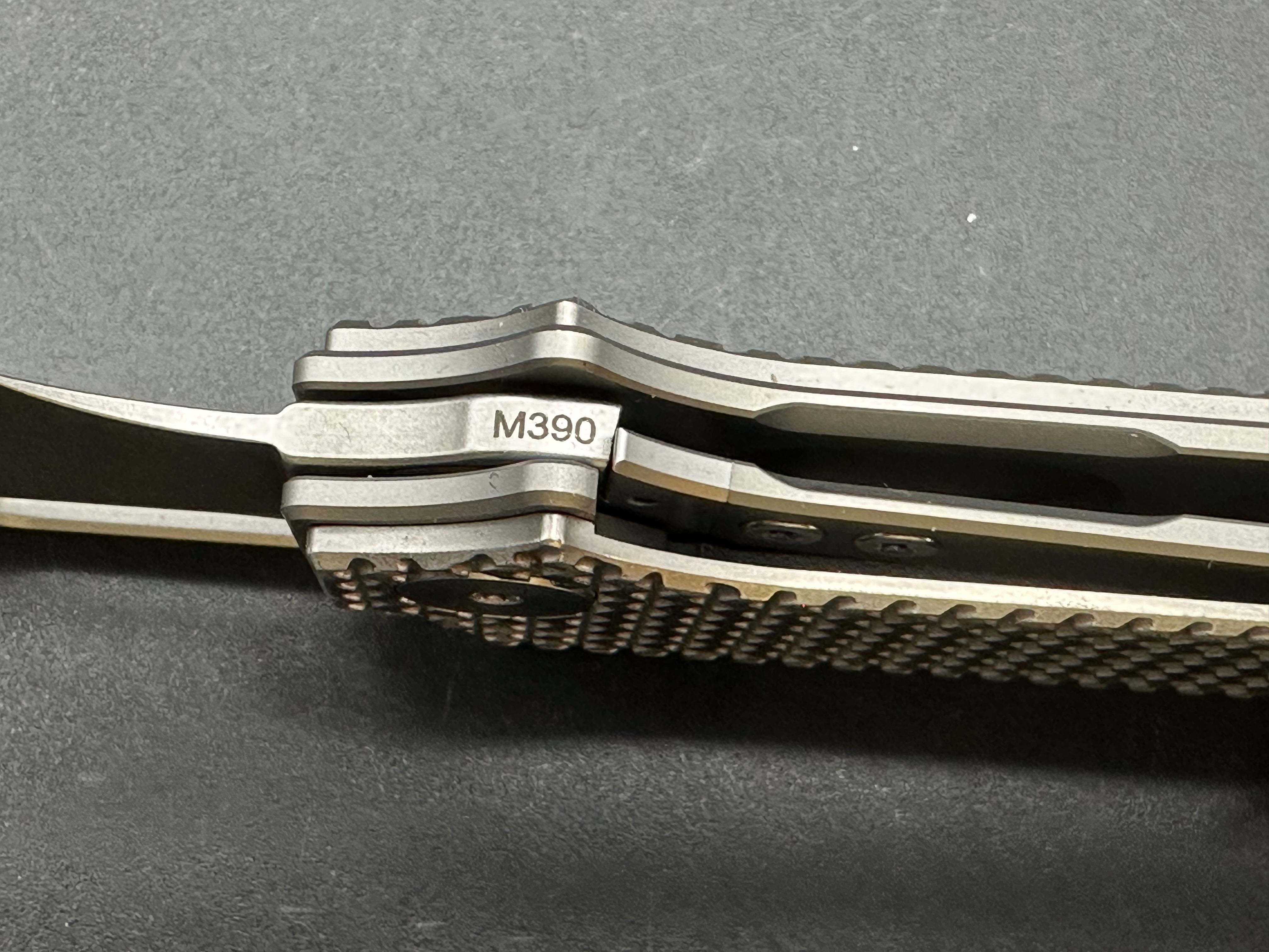 Golden Designworks Standard Blue Dimpled Ti Scale