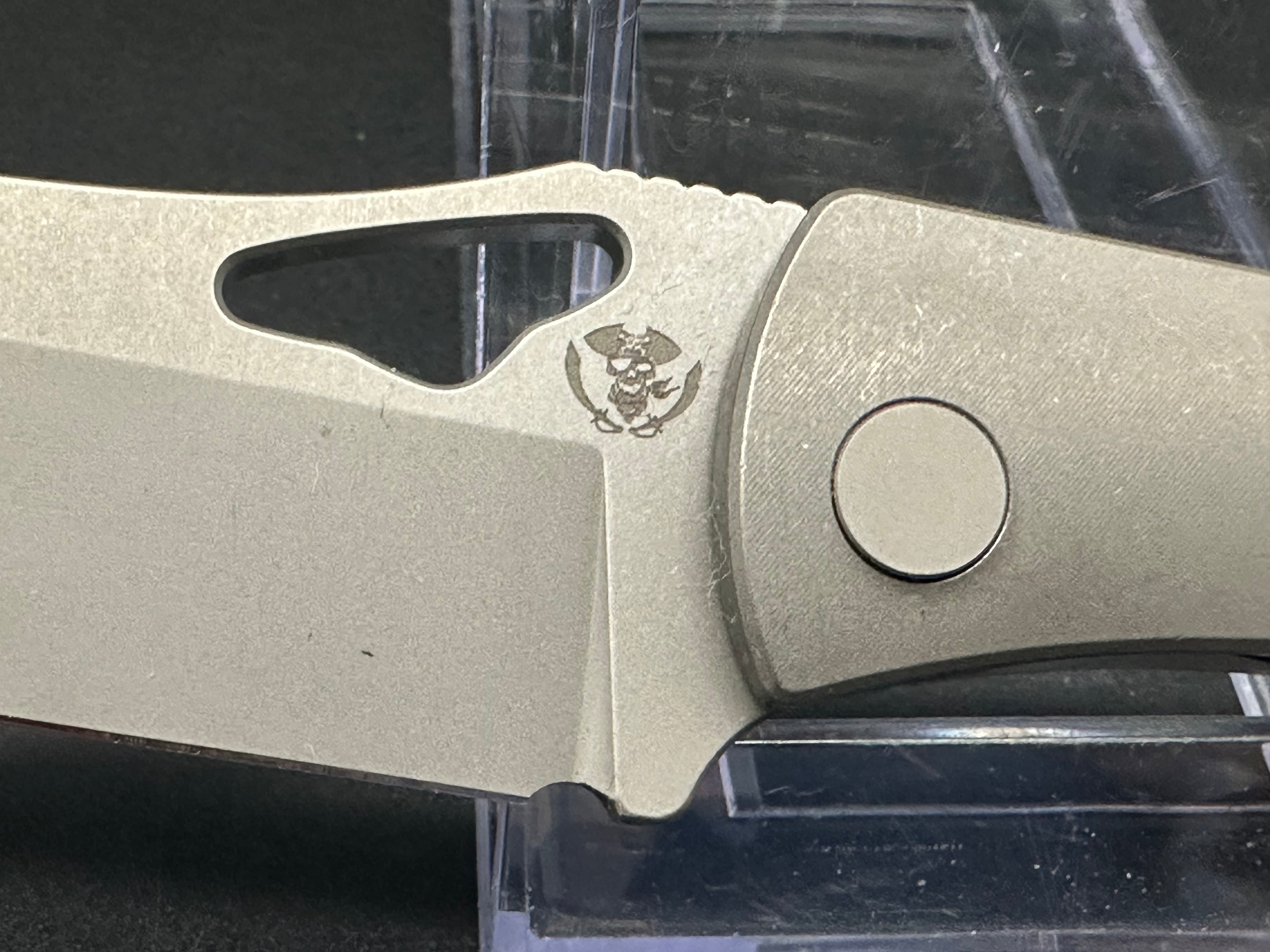 Picaroon Mutineer Full titanium w/extra micarta scale and liner frame