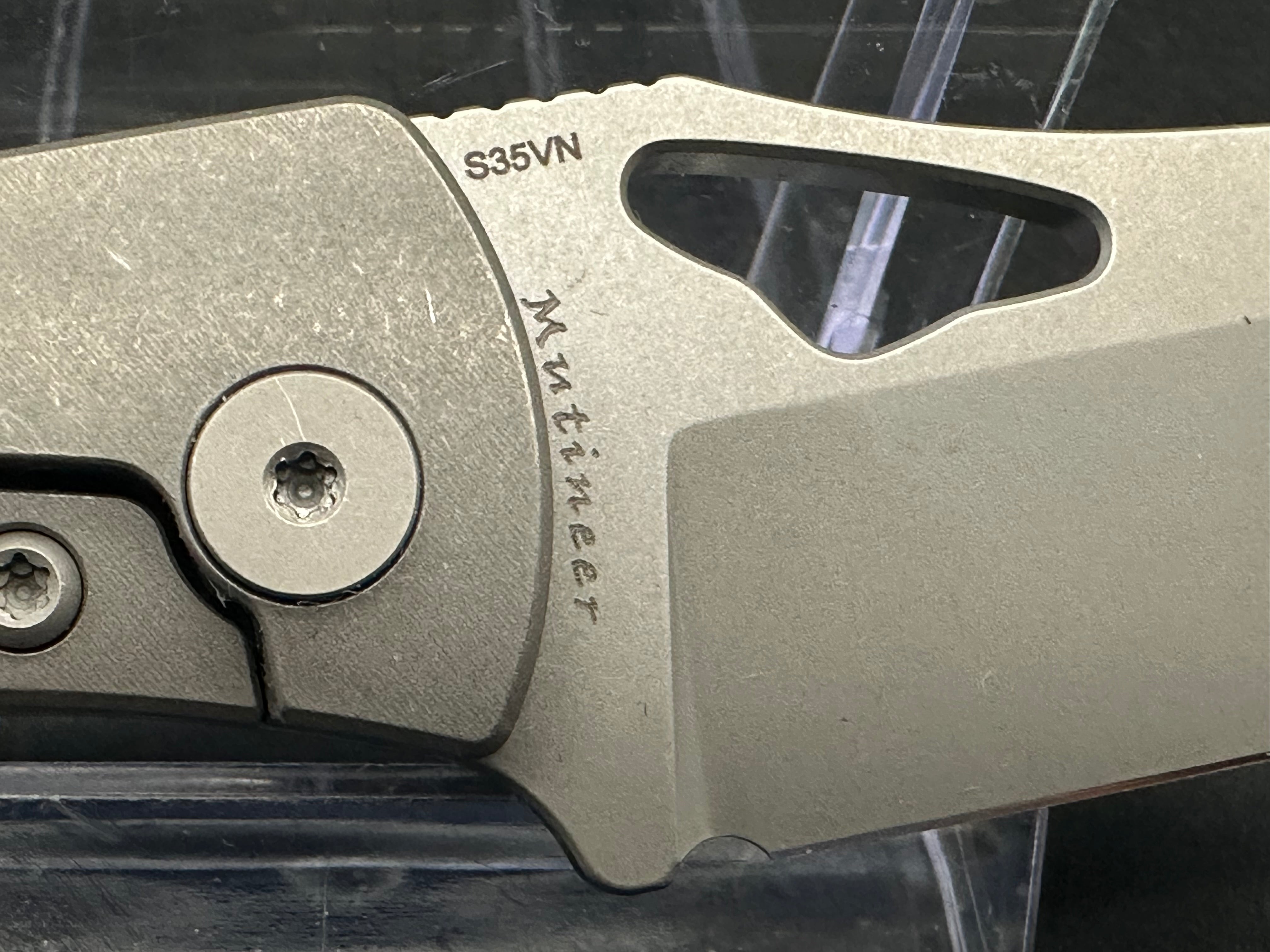 Picaroon Mutineer Full titanium w/extra micarta scale and liner frame