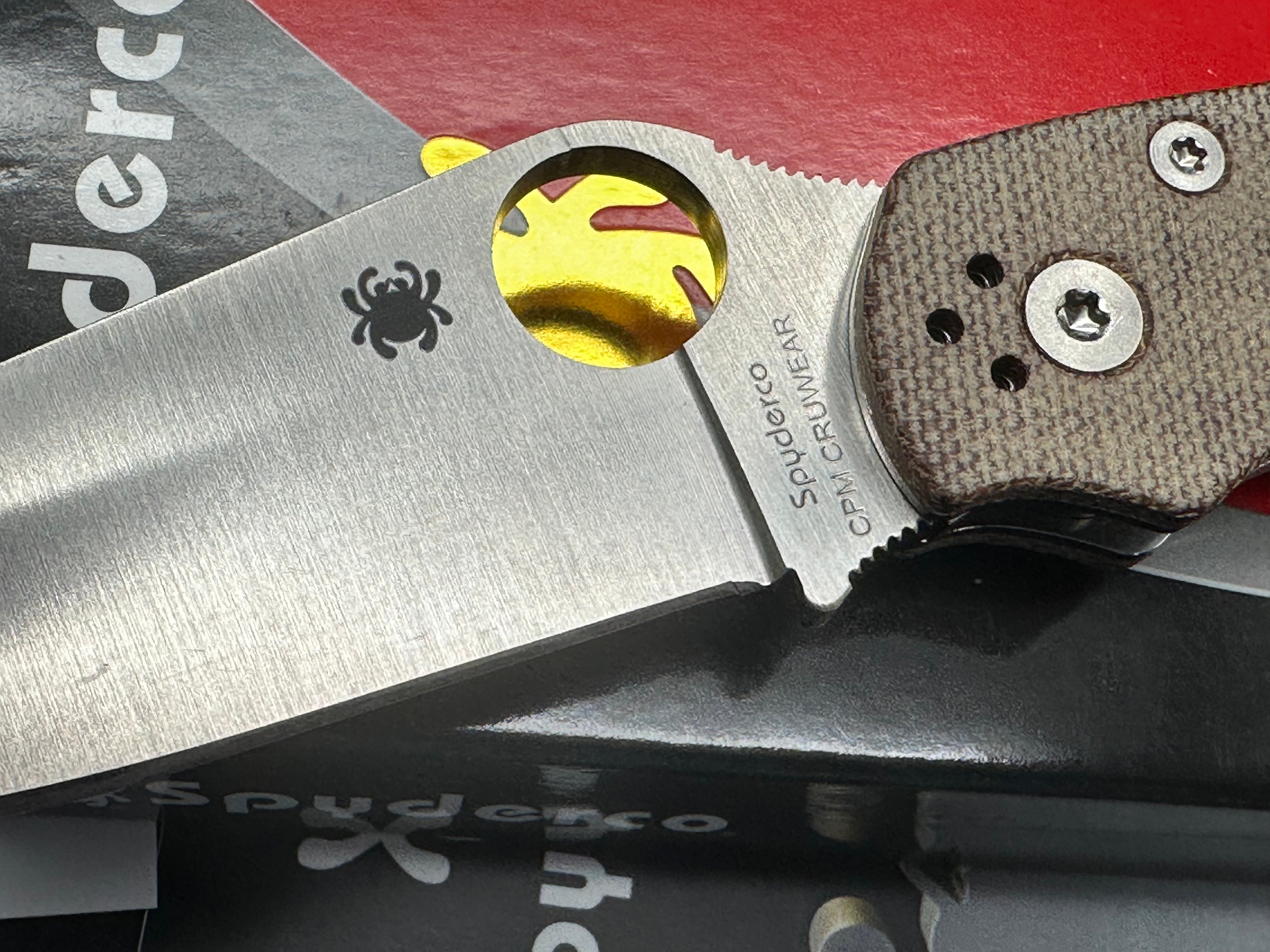 Spyderco Military 2 Micarta Cru-Wear