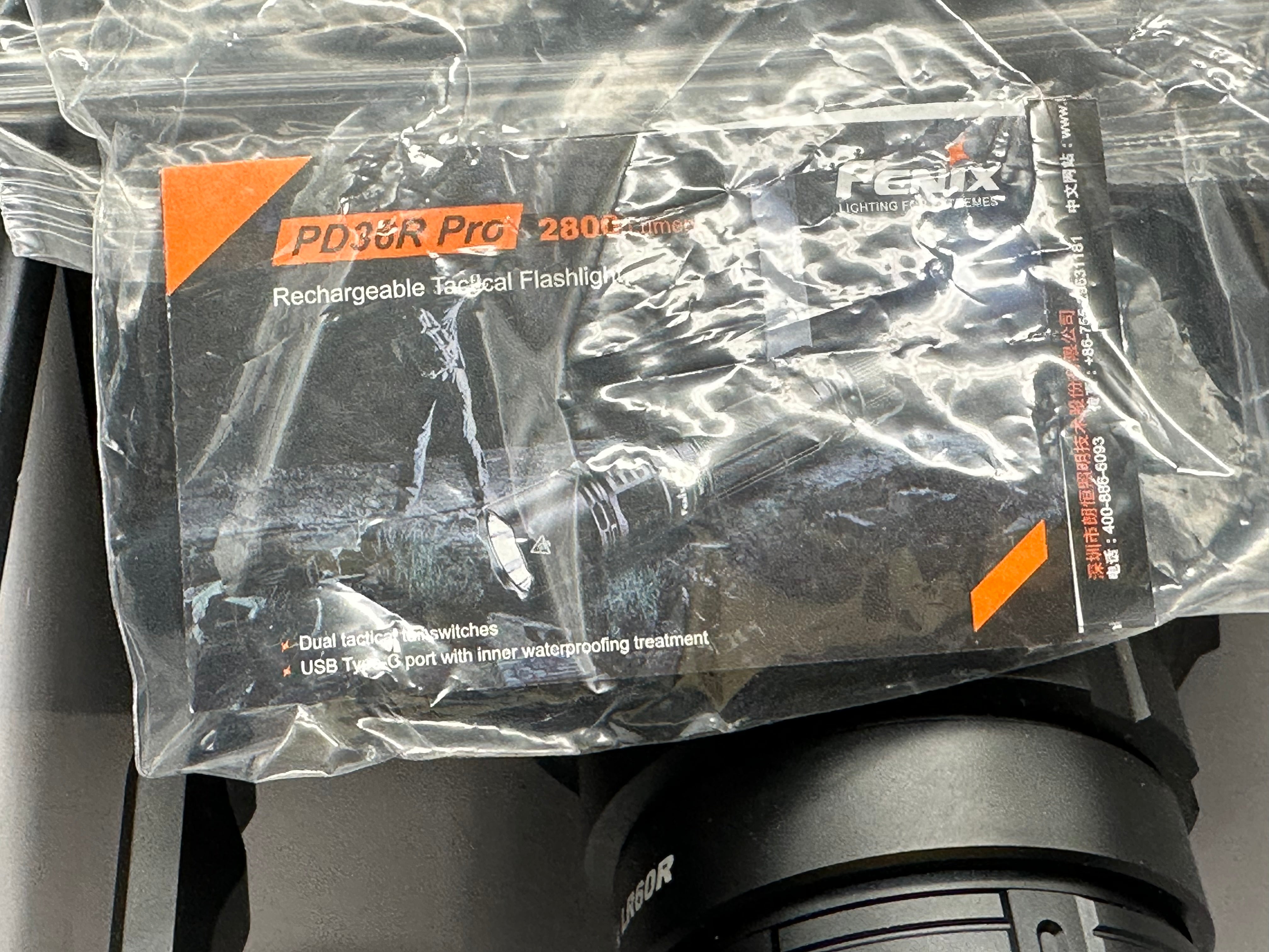 Fenix LR60R 14.4 volt 4000 mah Battery 21000 Lumens