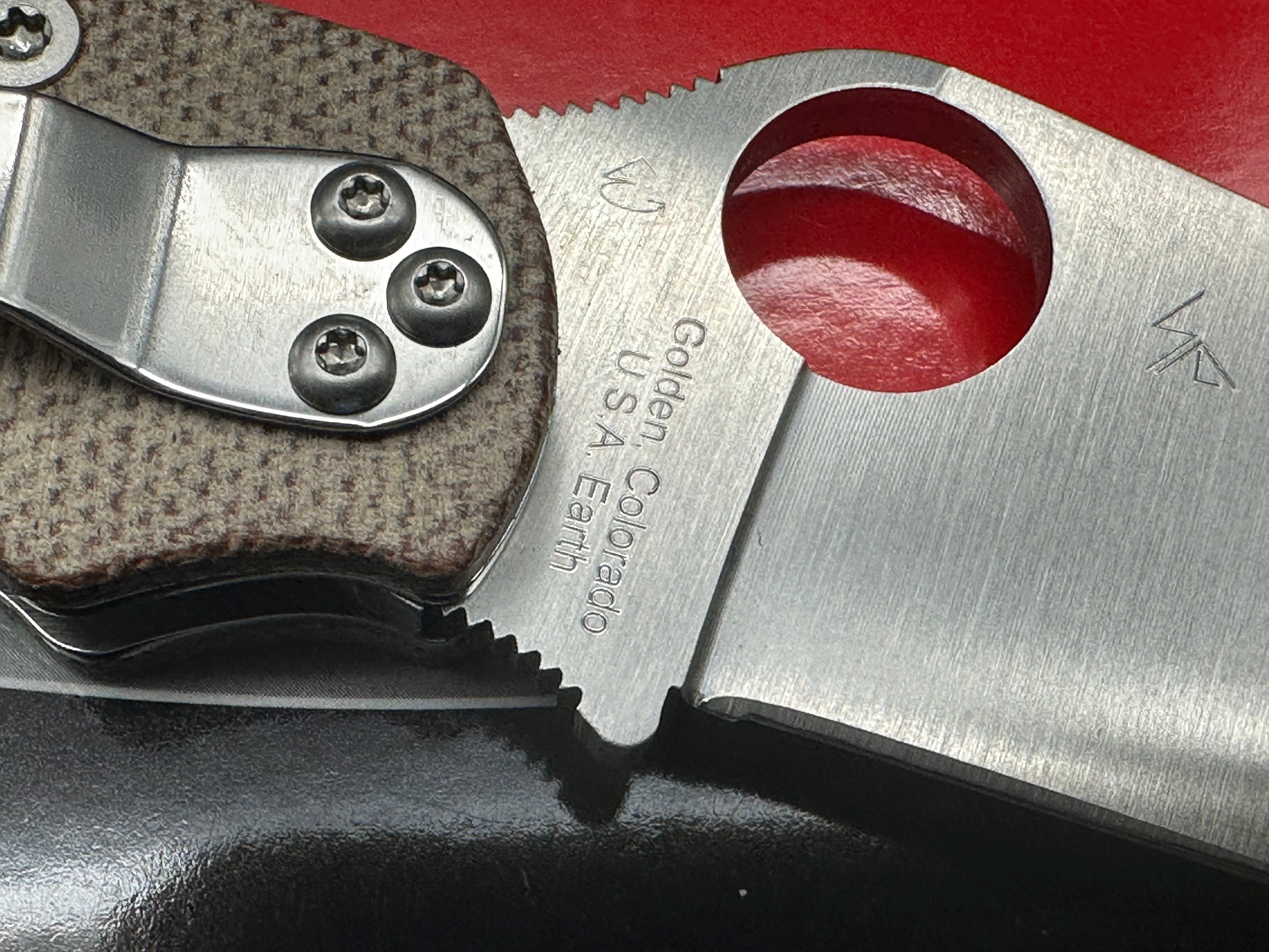Spyderco Military 2 Micarta Cru-Wear