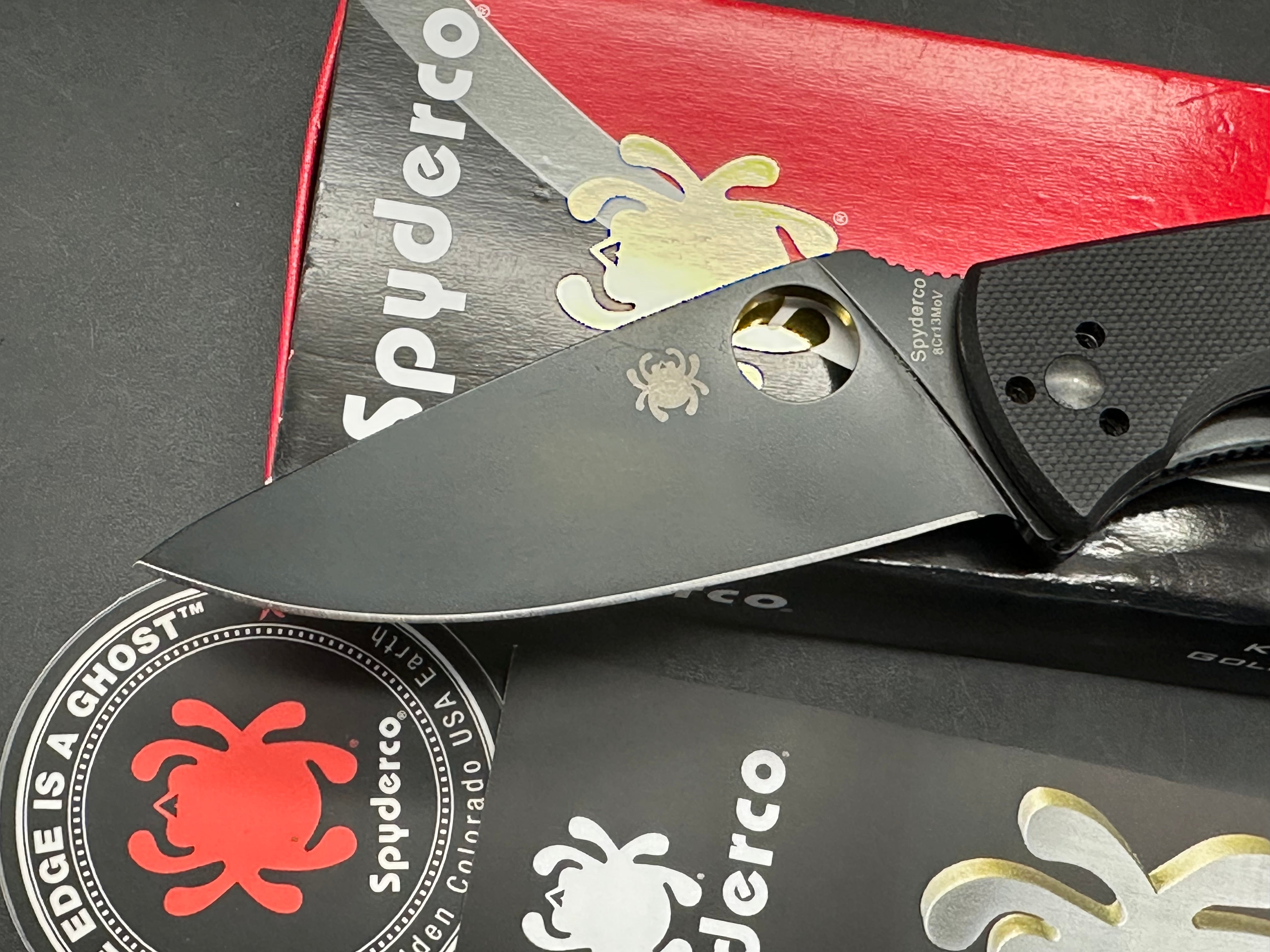 Spyderco Tenacious black G10