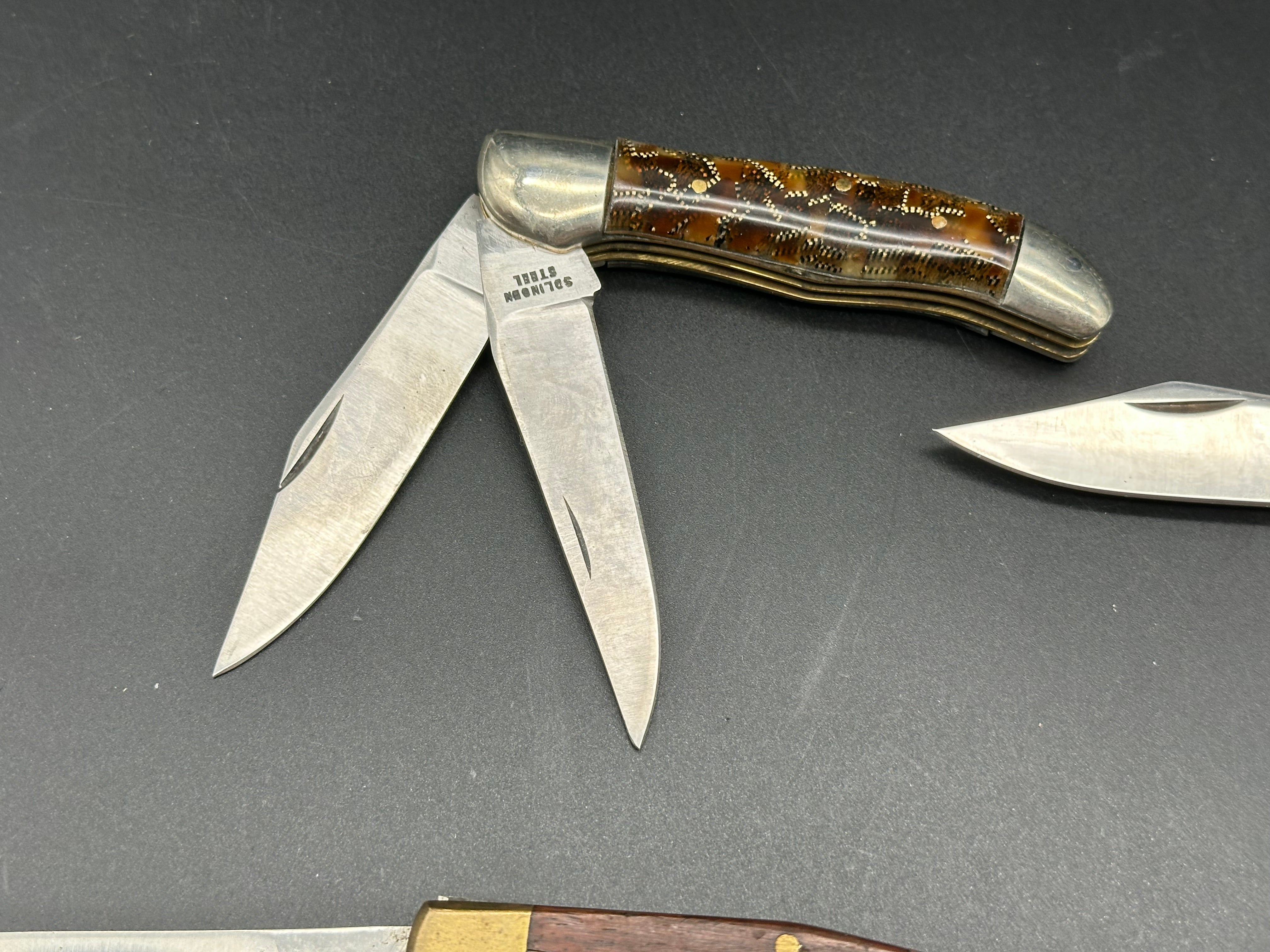 6 knife bundle folding knives
