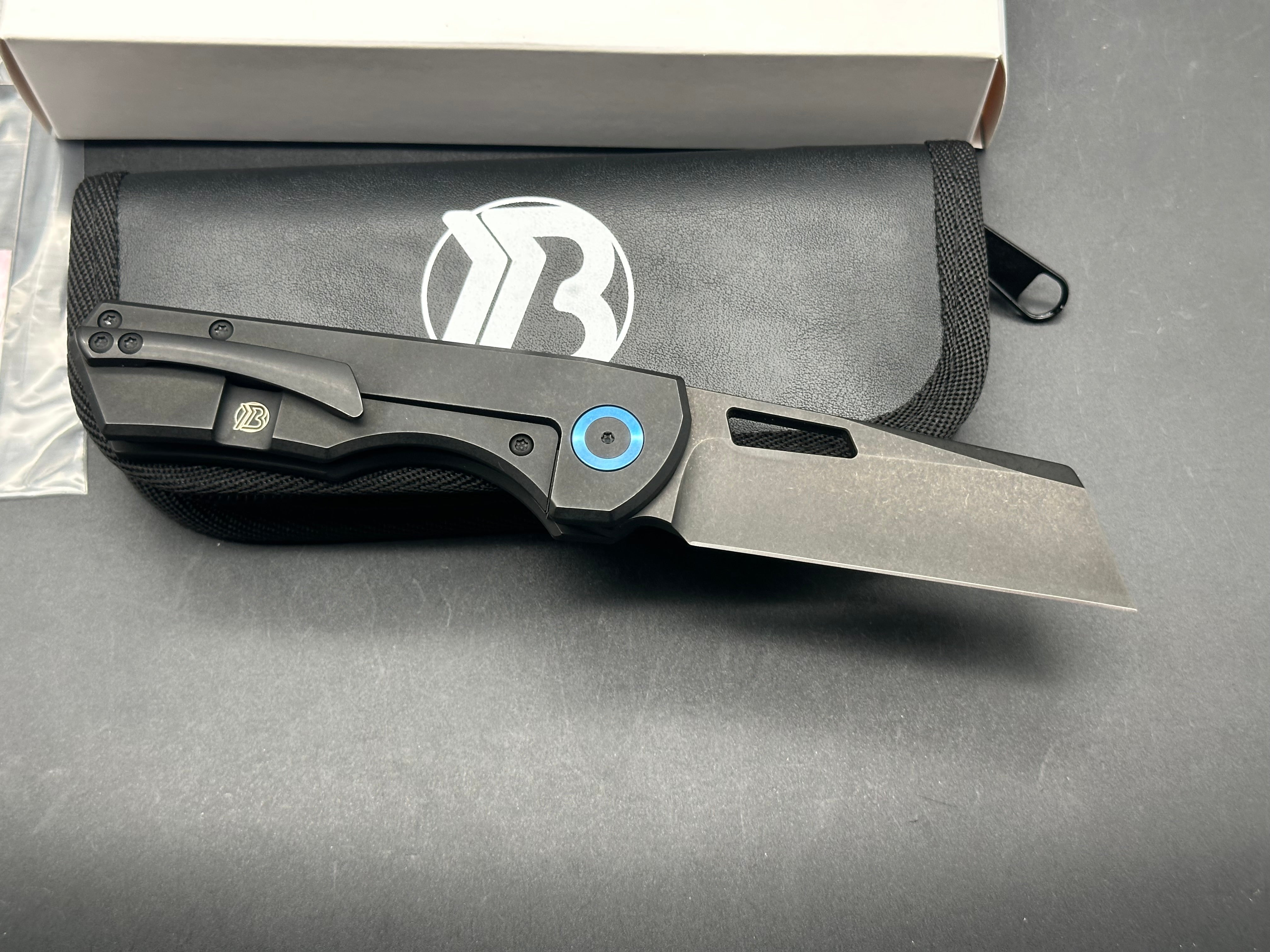 Brian Brown Knives (BBK) Yeager-M V-2 Non-Flipper KnifeJoy Exclusive