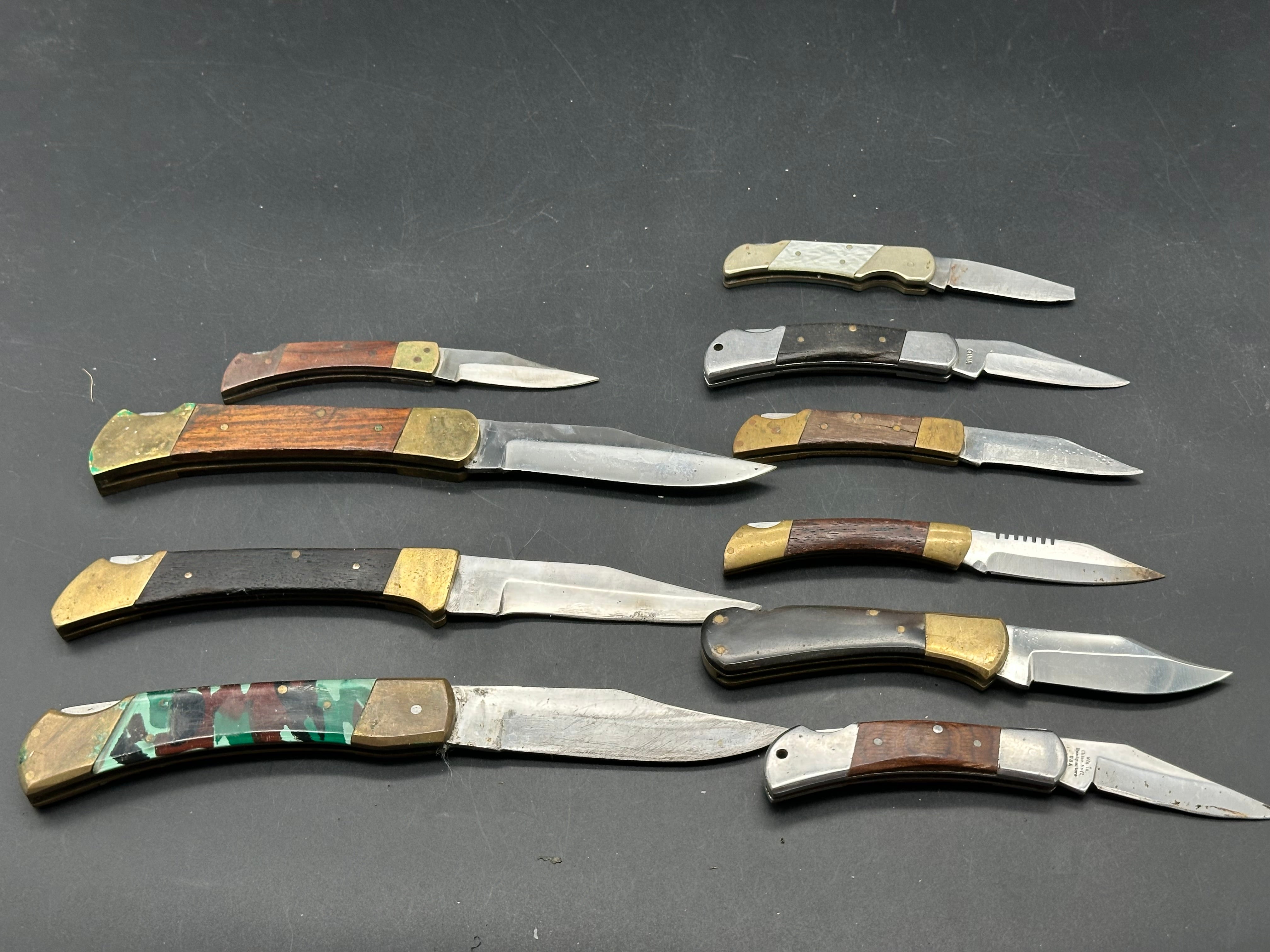 10 folding knife bundle