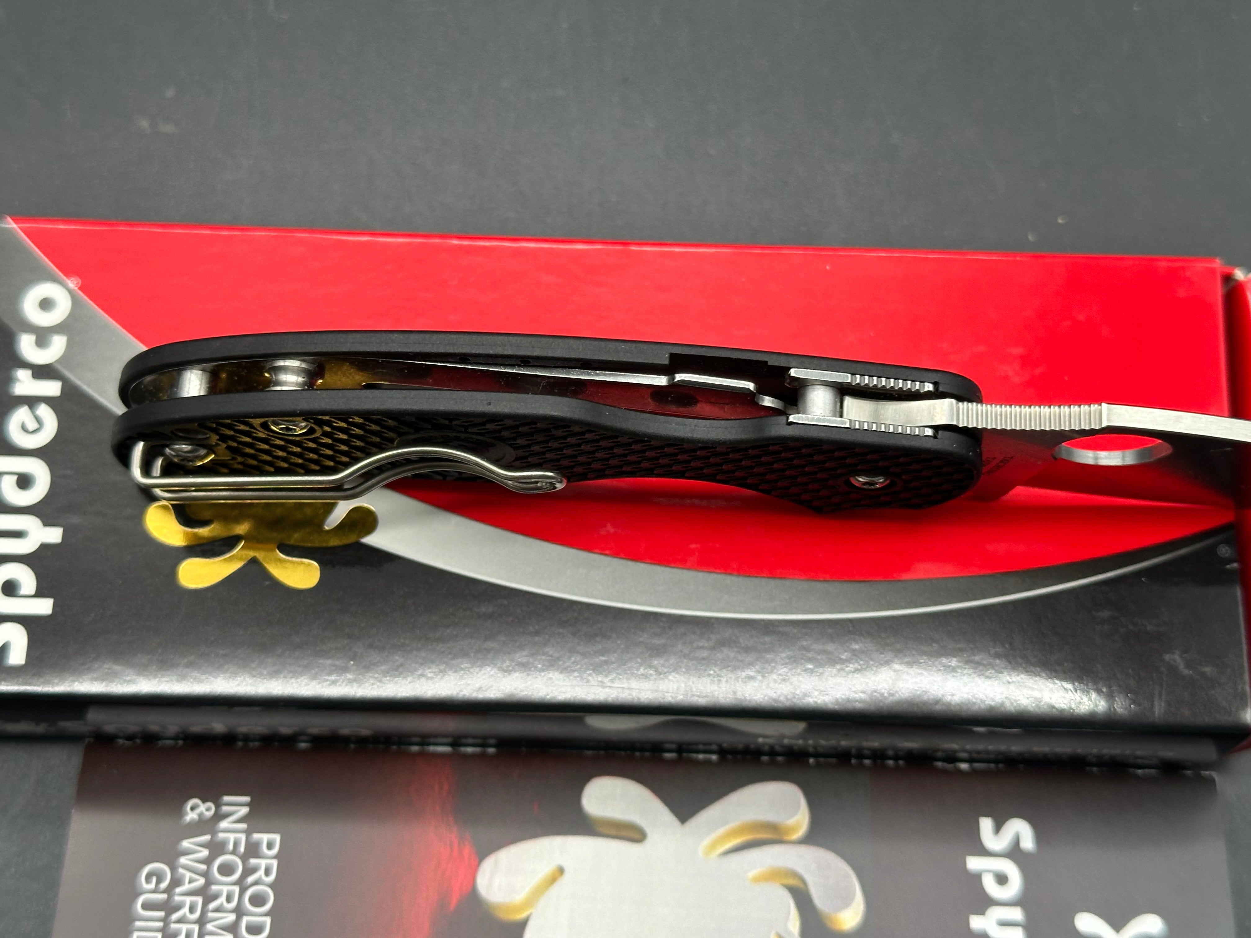 Spyderco Sage 5 3" CPM S30V Satin Blade with Black FRN Handle