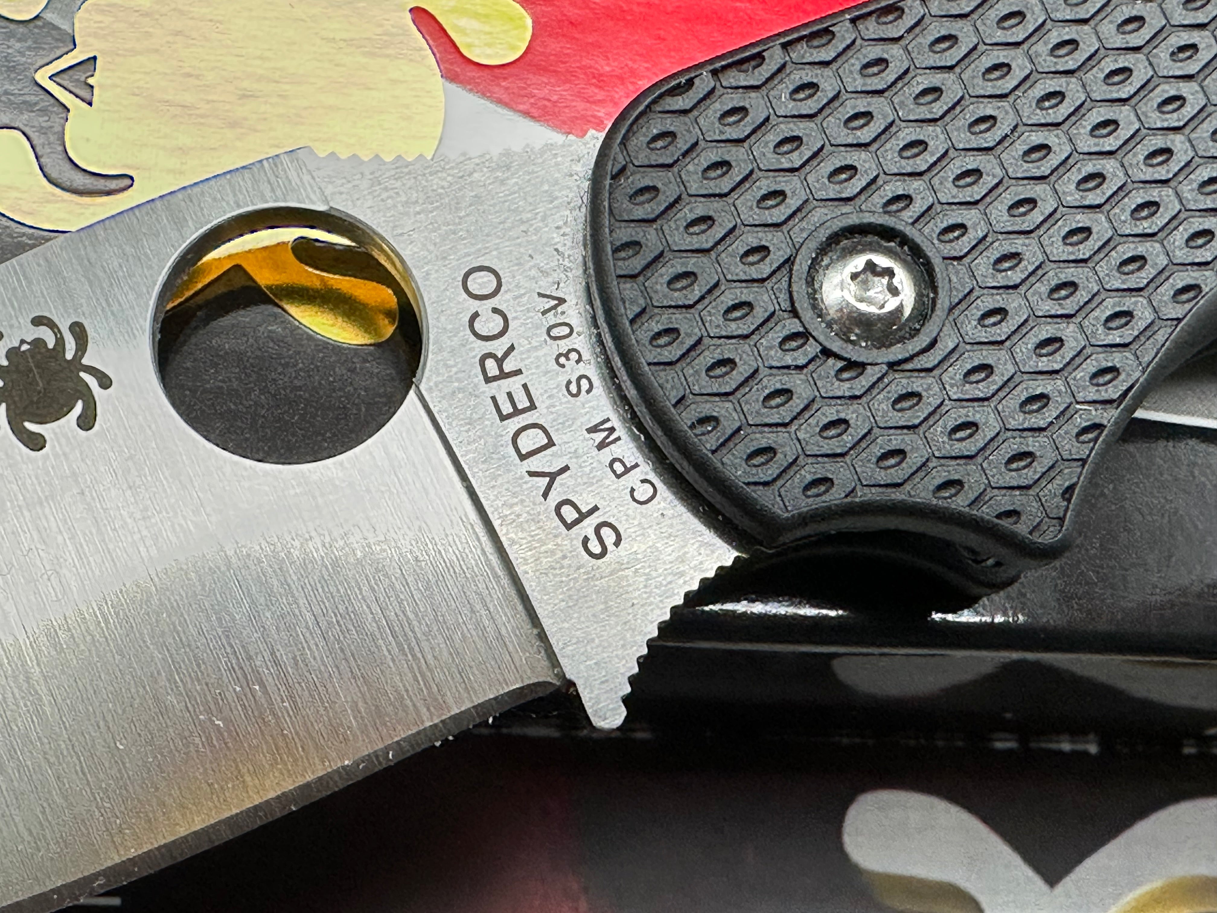 Spyderco Sage 5 3" CPM S30V Satin Blade with Black FRN Handle